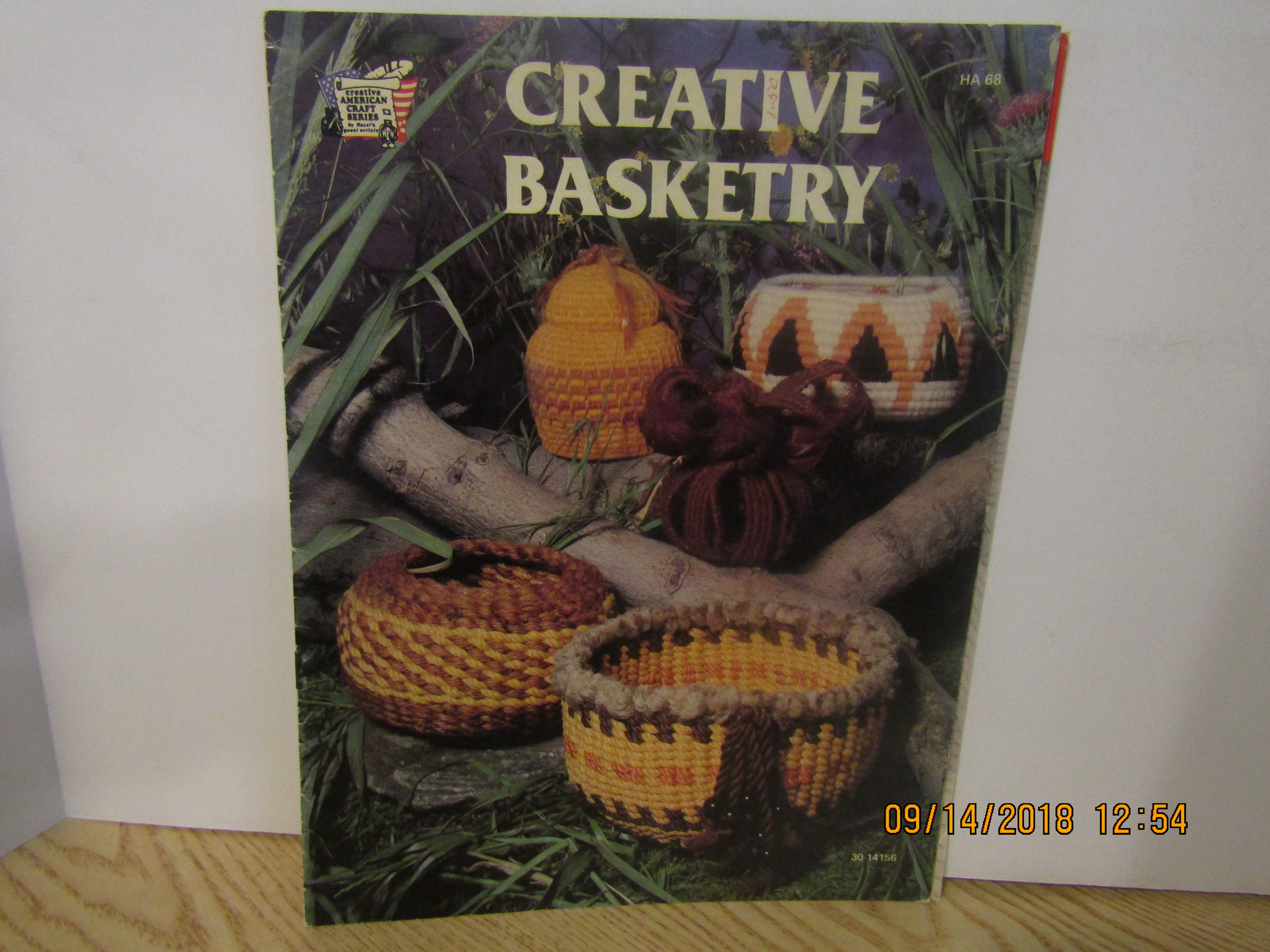 Hazel Pearson Handicrafts Book Creative Basketry #68