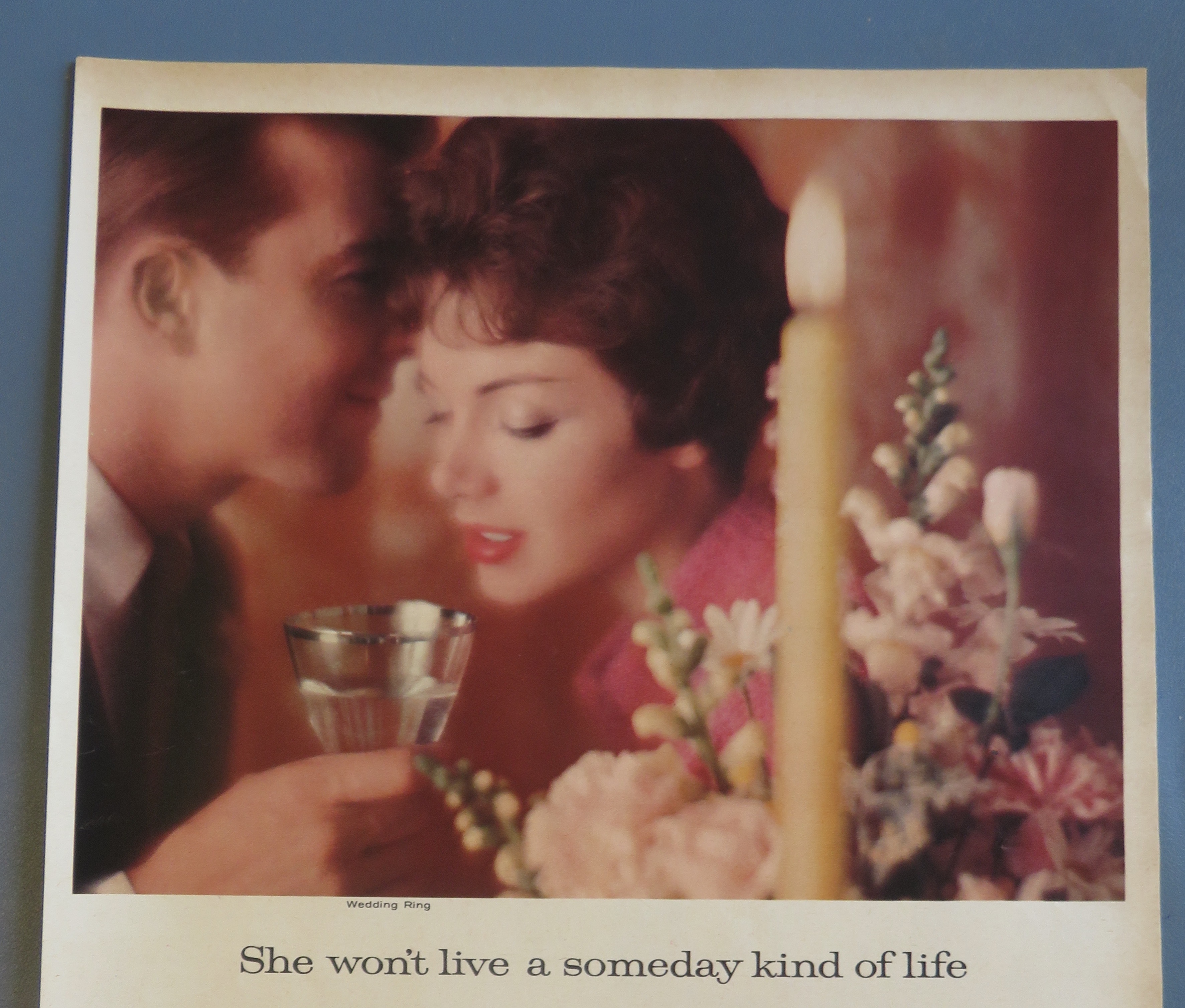 1960 Fostoria Crystal with Wedding Ring Design