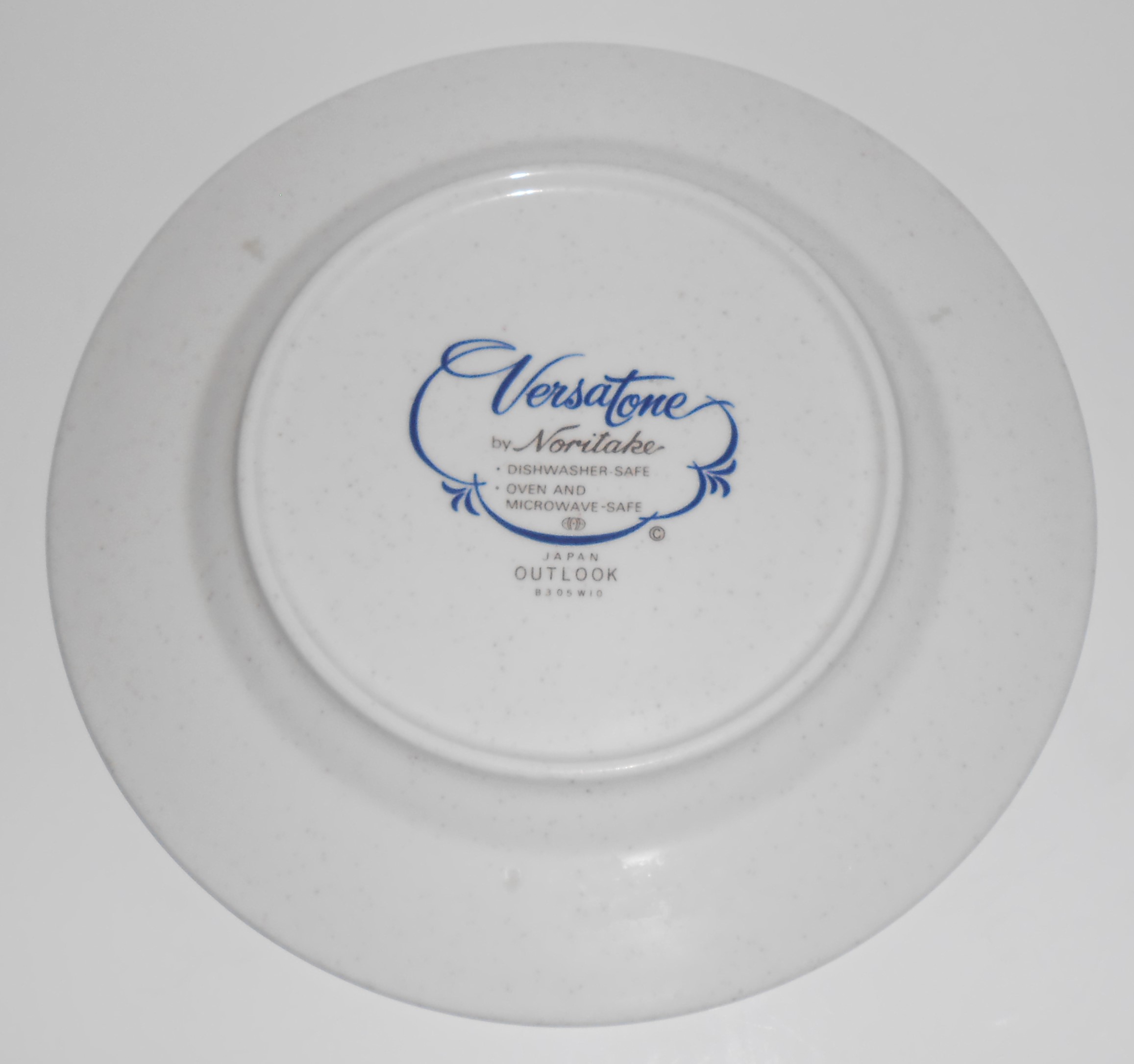 Noritake China Stoneware Versatone Outlook Salad Plate