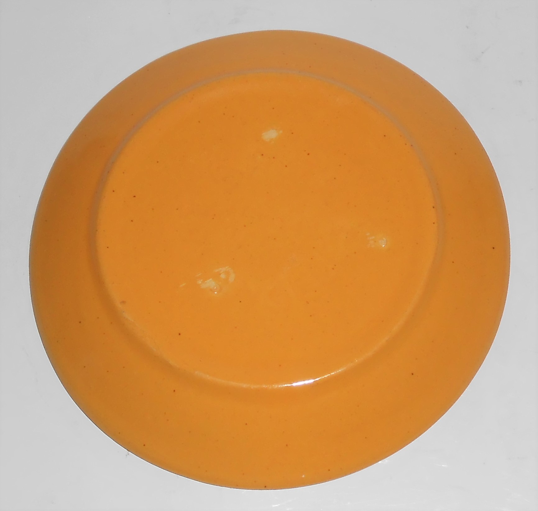 Bauer Pottery Ring Ware Yellow Bread Plate