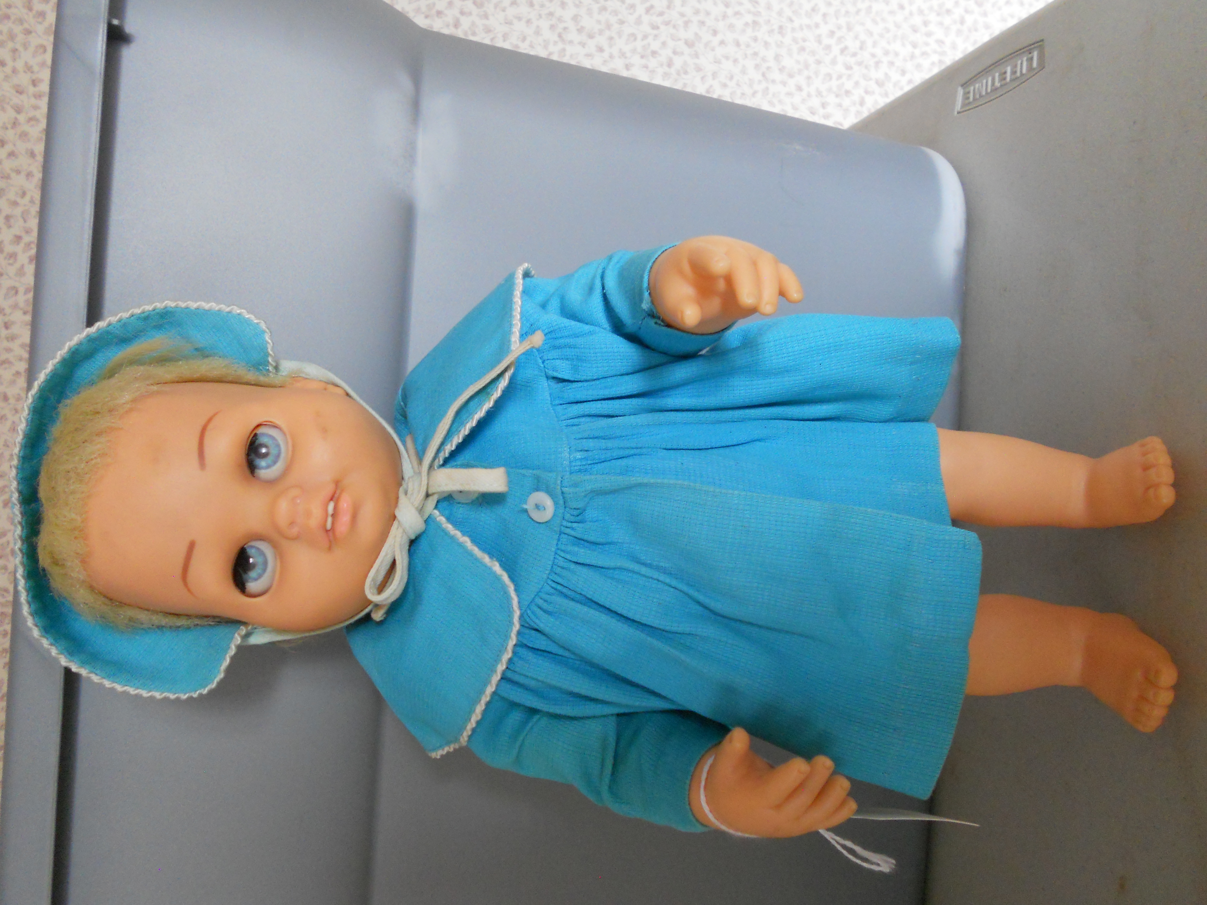 Tiny Chatty Baby Doll Mattel 1962