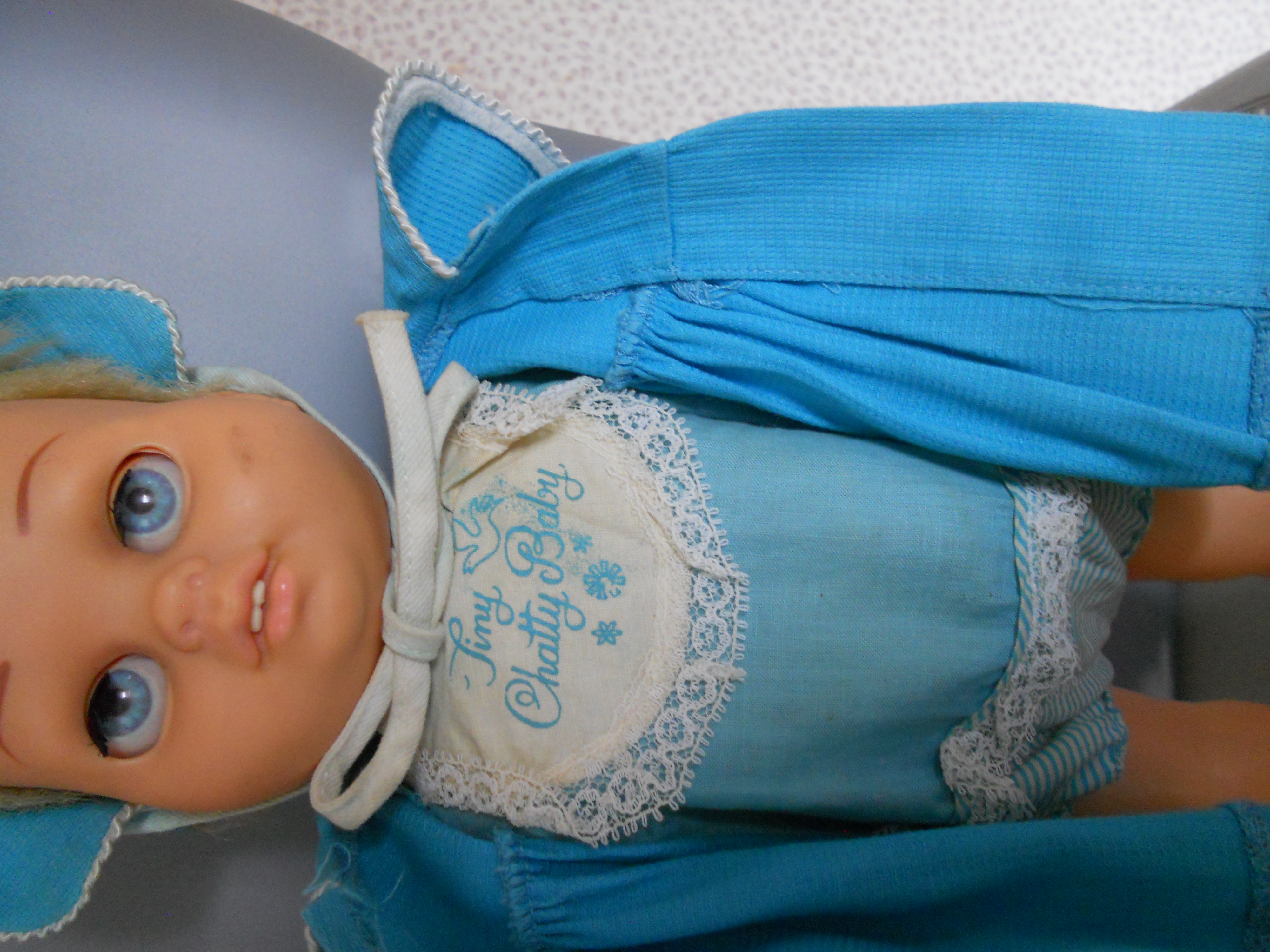 Tiny Chatty Baby Doll Mattel 1962