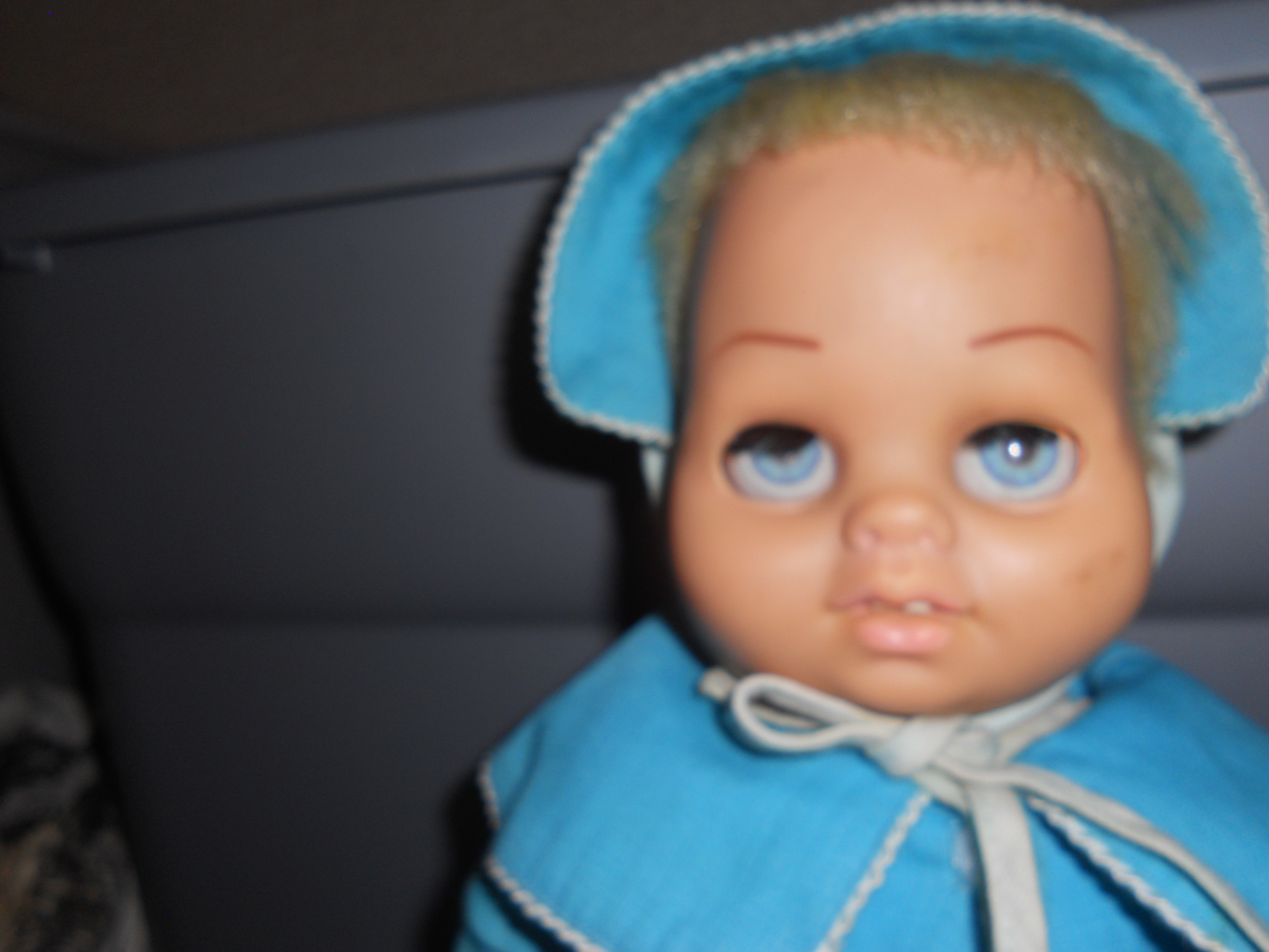 Tiny Chatty Baby Doll Mattel 1962