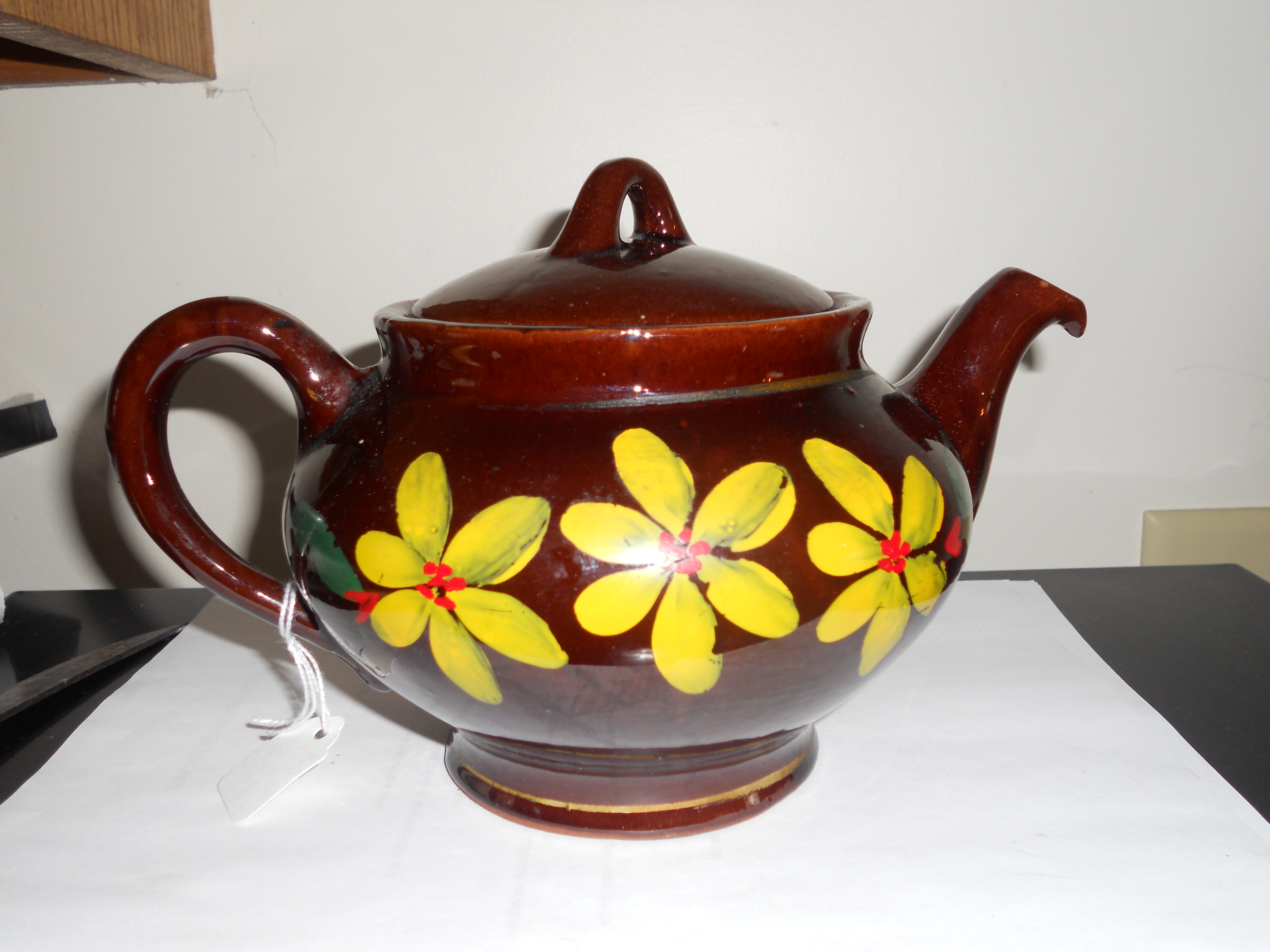 Royal Canadian Art Pottery Teapot Redware