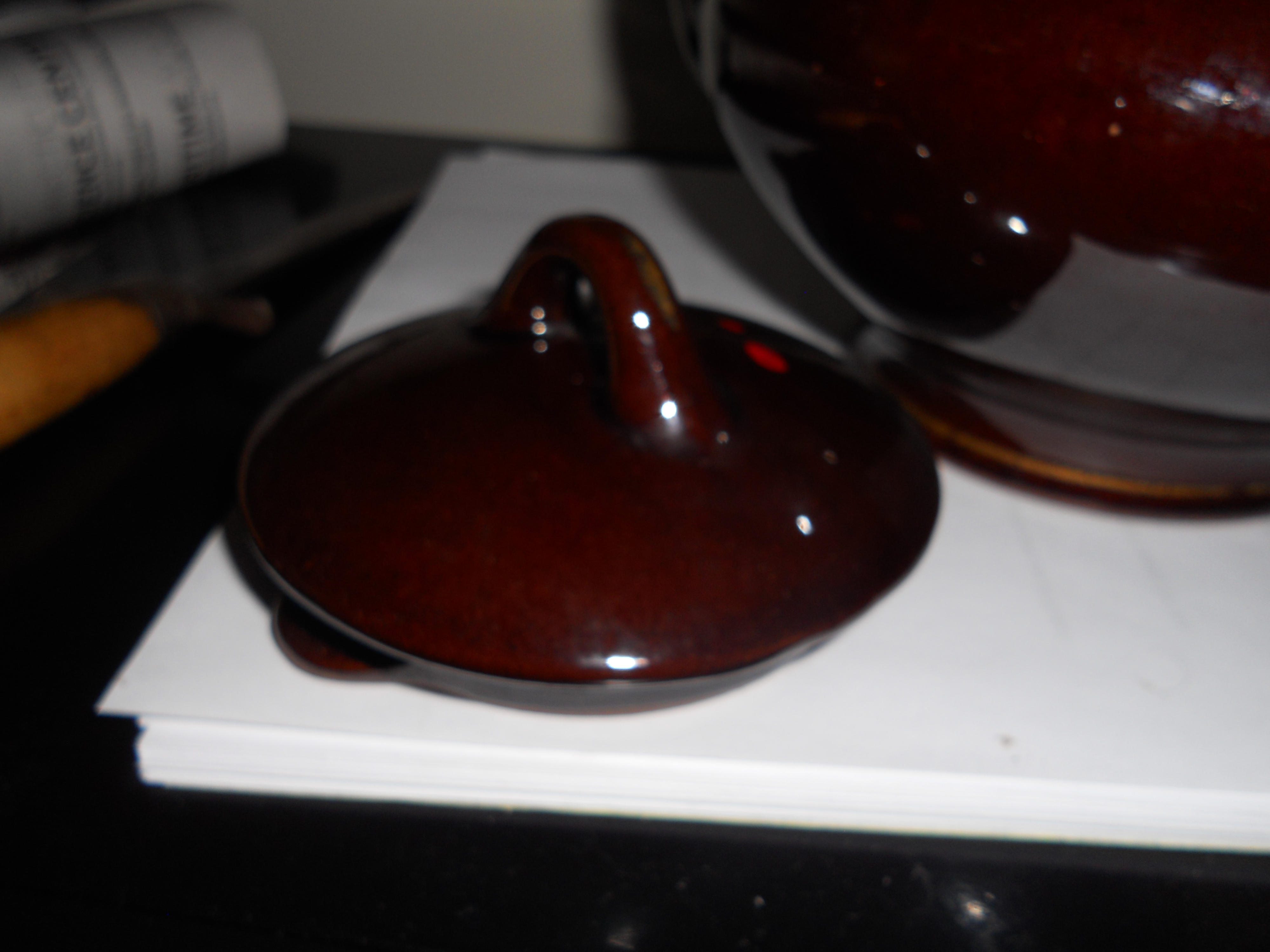 Royal Canadian Art Pottery Teapot Redware