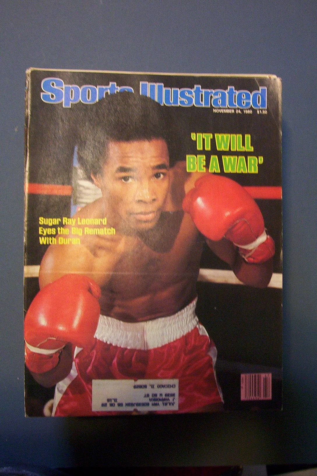 Sports Illustrated - Nov  24, 1980 - Sugar Ray Leonard