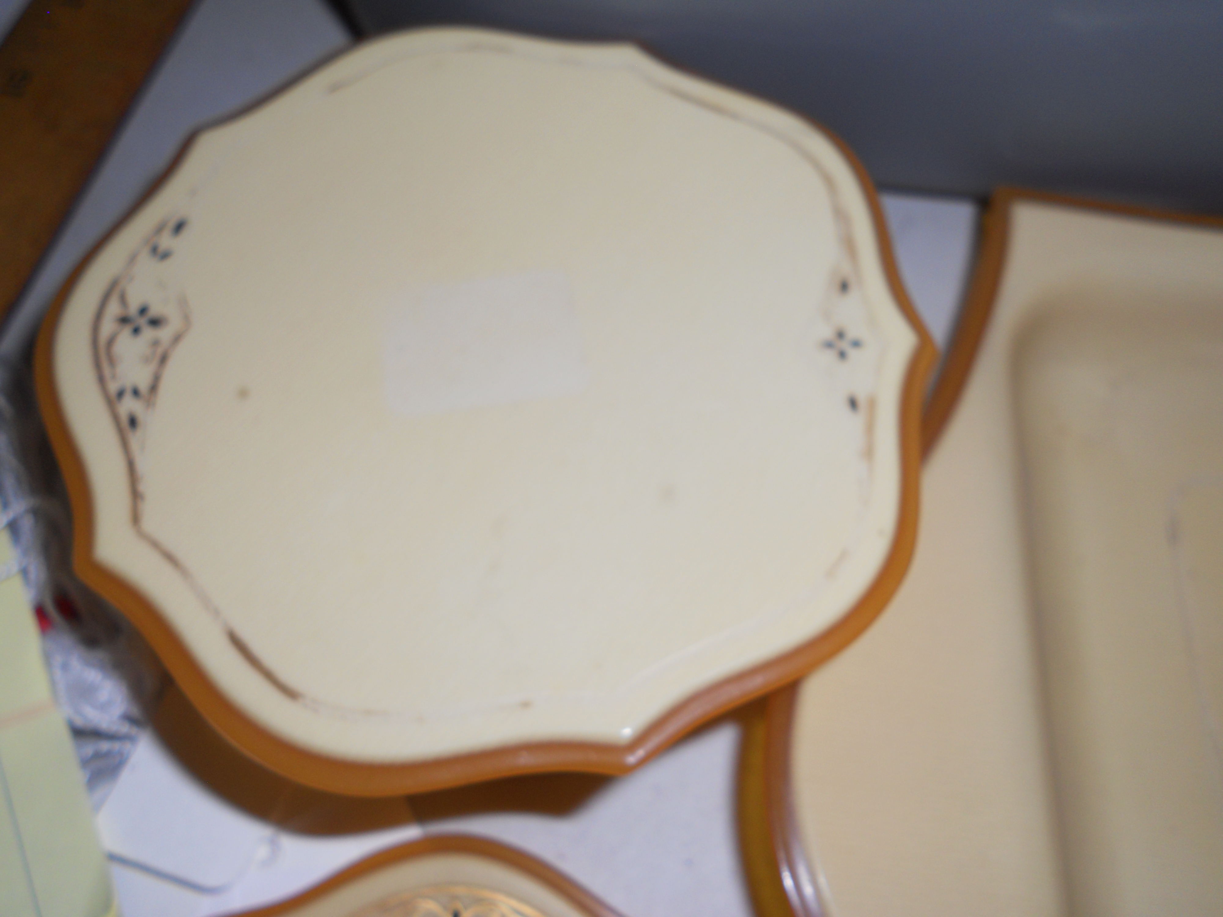 Celluloid Vanity Set 10 Piece matching set