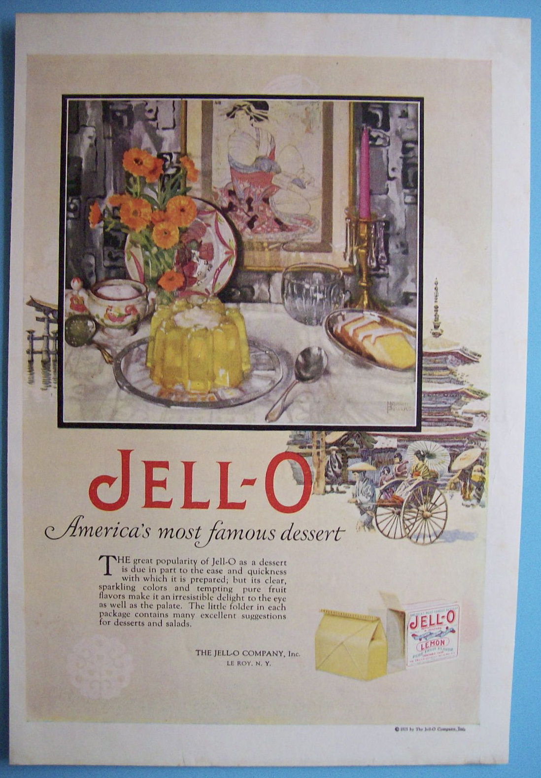 Vintage Ad: 1926 Jell - O