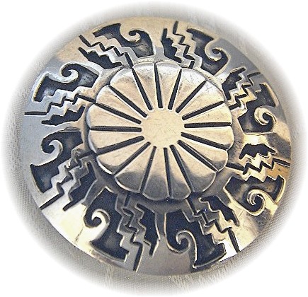 Taxco Mexico Sterling Silver Clip Earrings TP 2M