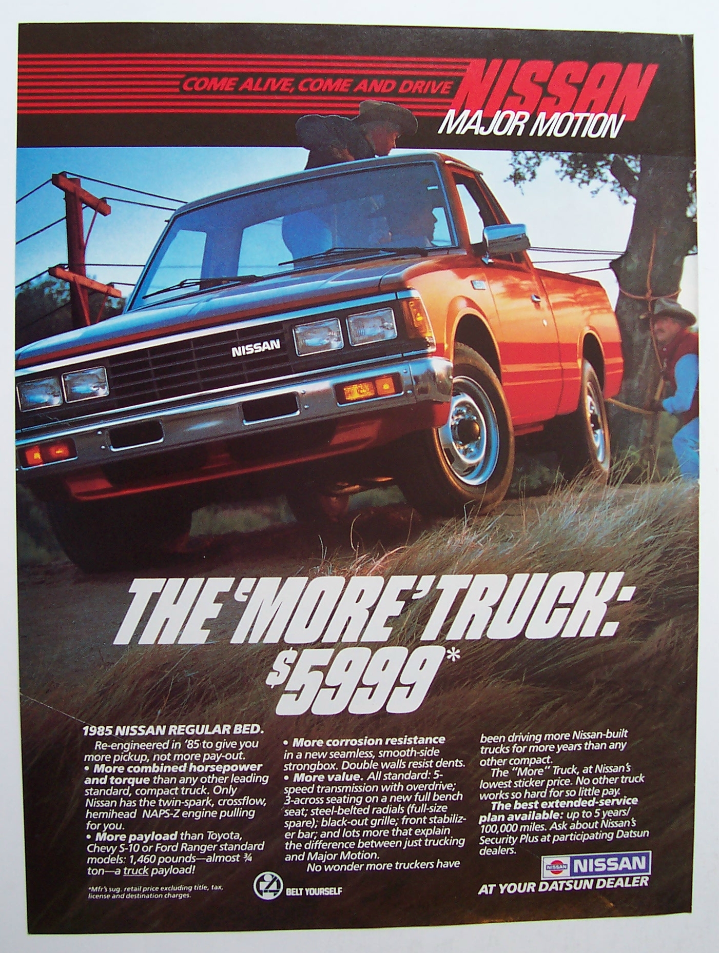 1985  Nissan  Regular  Bed