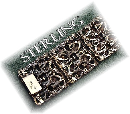 NAPIER Sterling Silver Bracelet and earrings