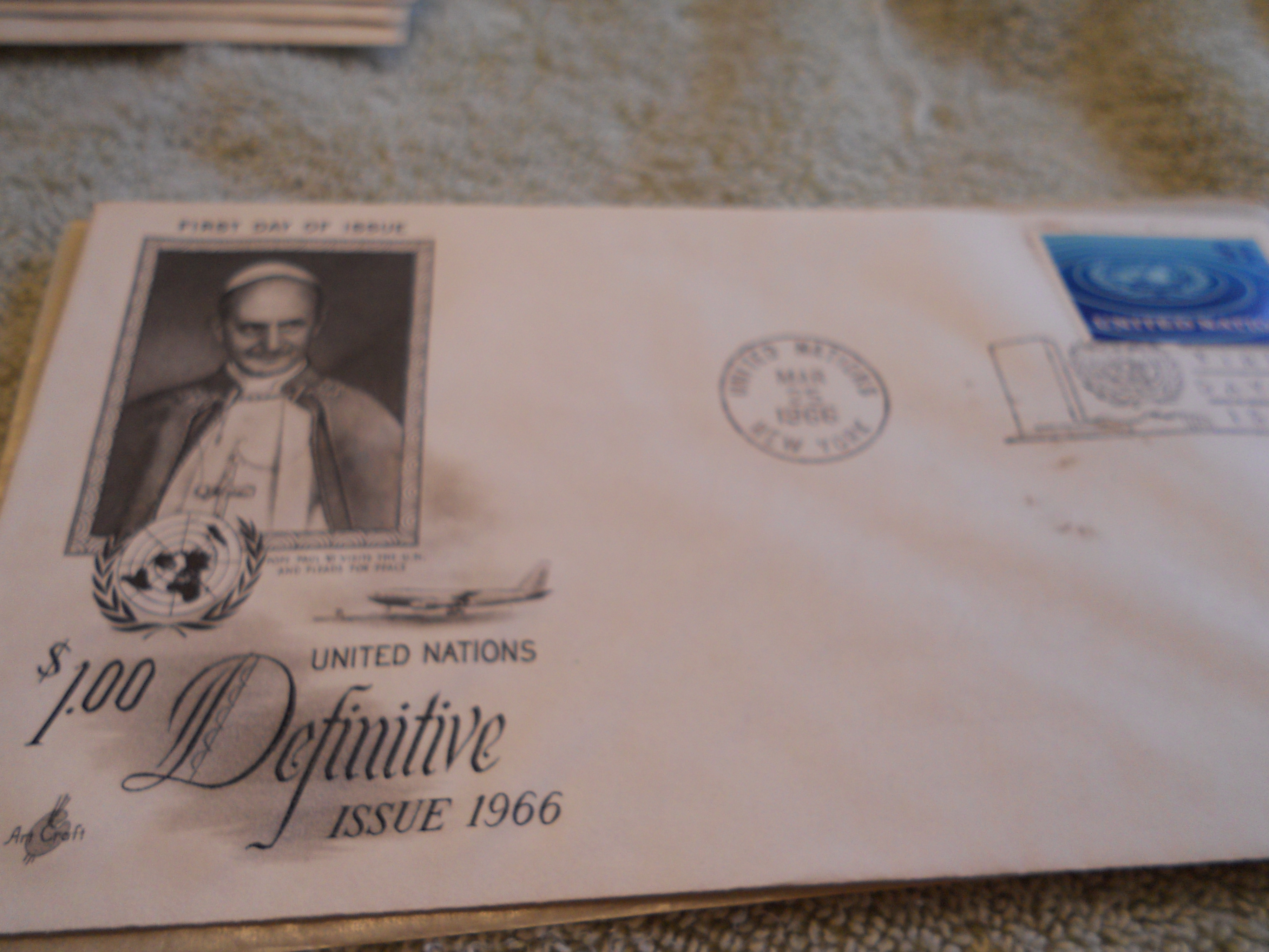Pope Paul VI 1st. Day Cover