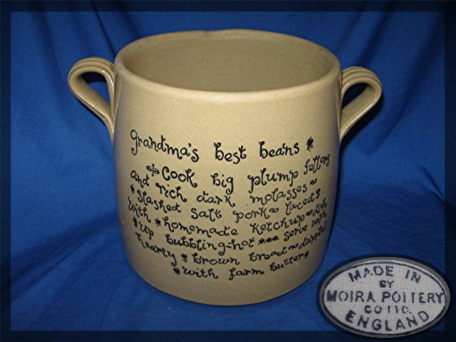 MOIRA Pottery Co. LTD. Bean Pot Made in England