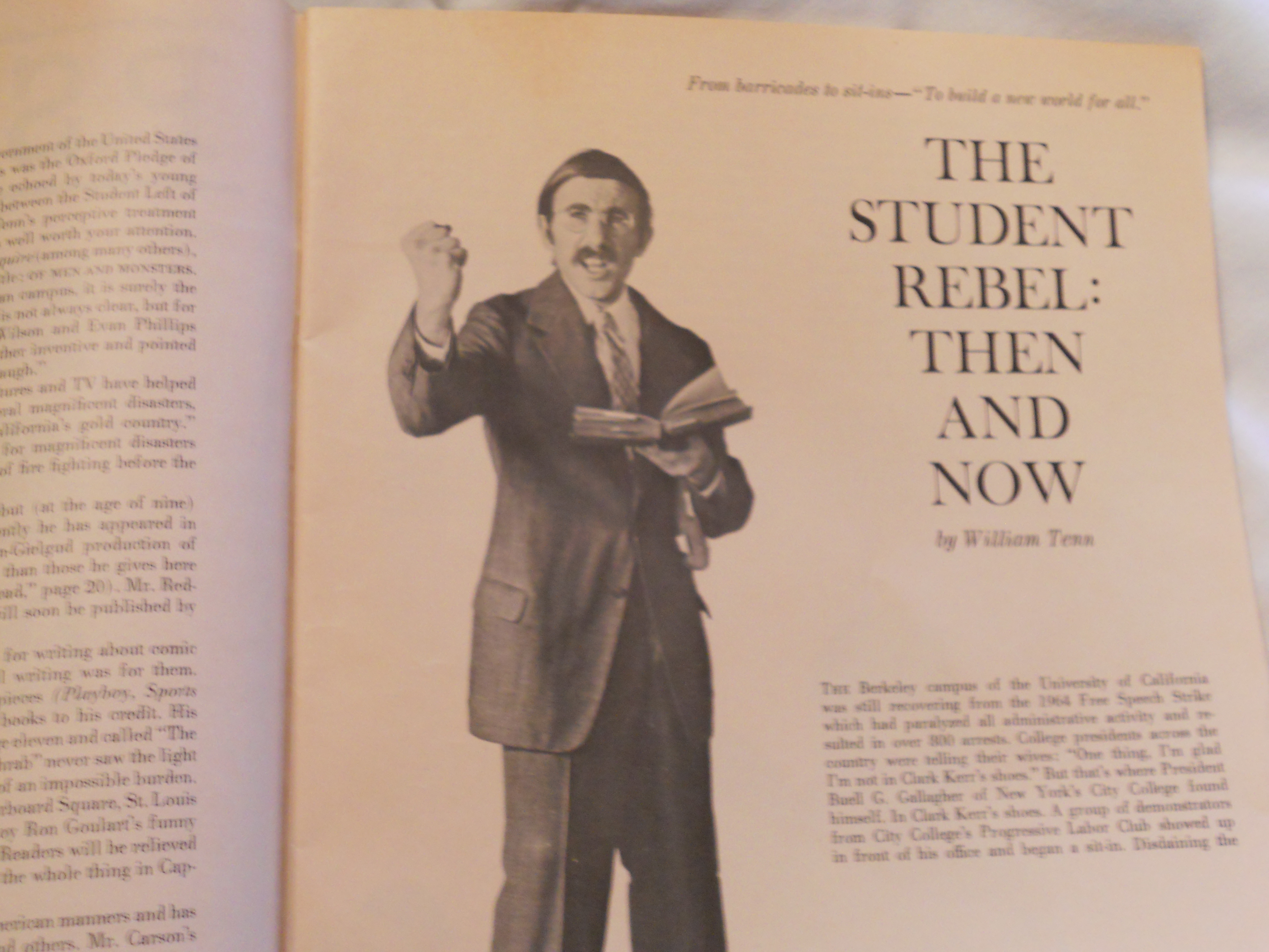 P. S. Magazine The Student Rebel 1966