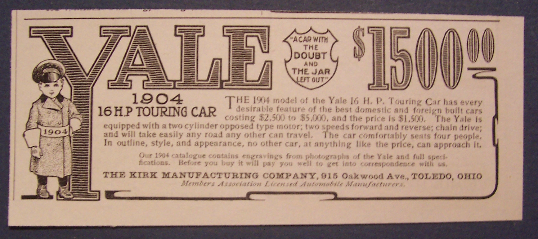1904  Yale  Touring  Car