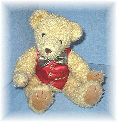 16 Inch Golden Selfridges Of London Bear