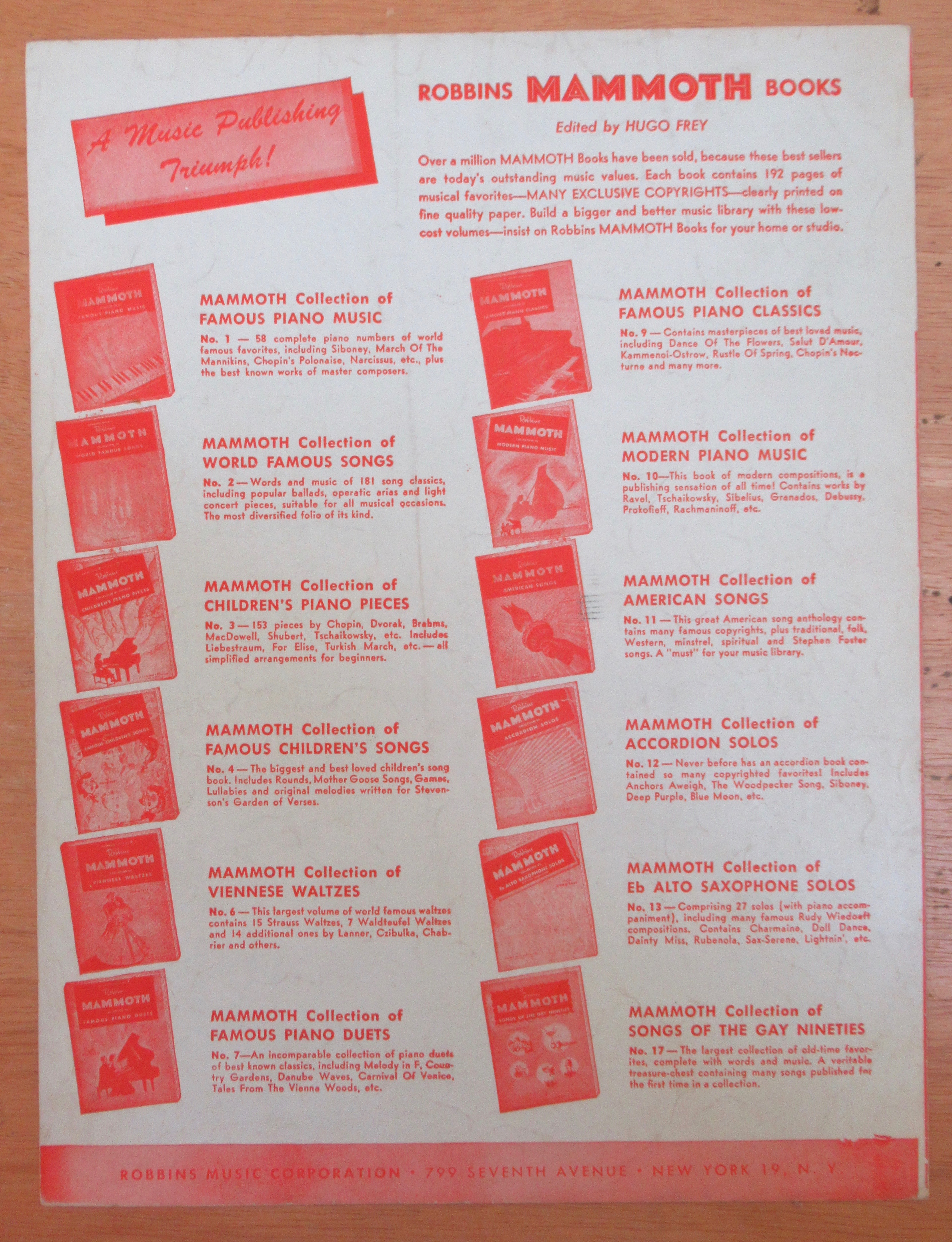 1945 Johnson Rag Sheet Music (Jack Teter Cover)