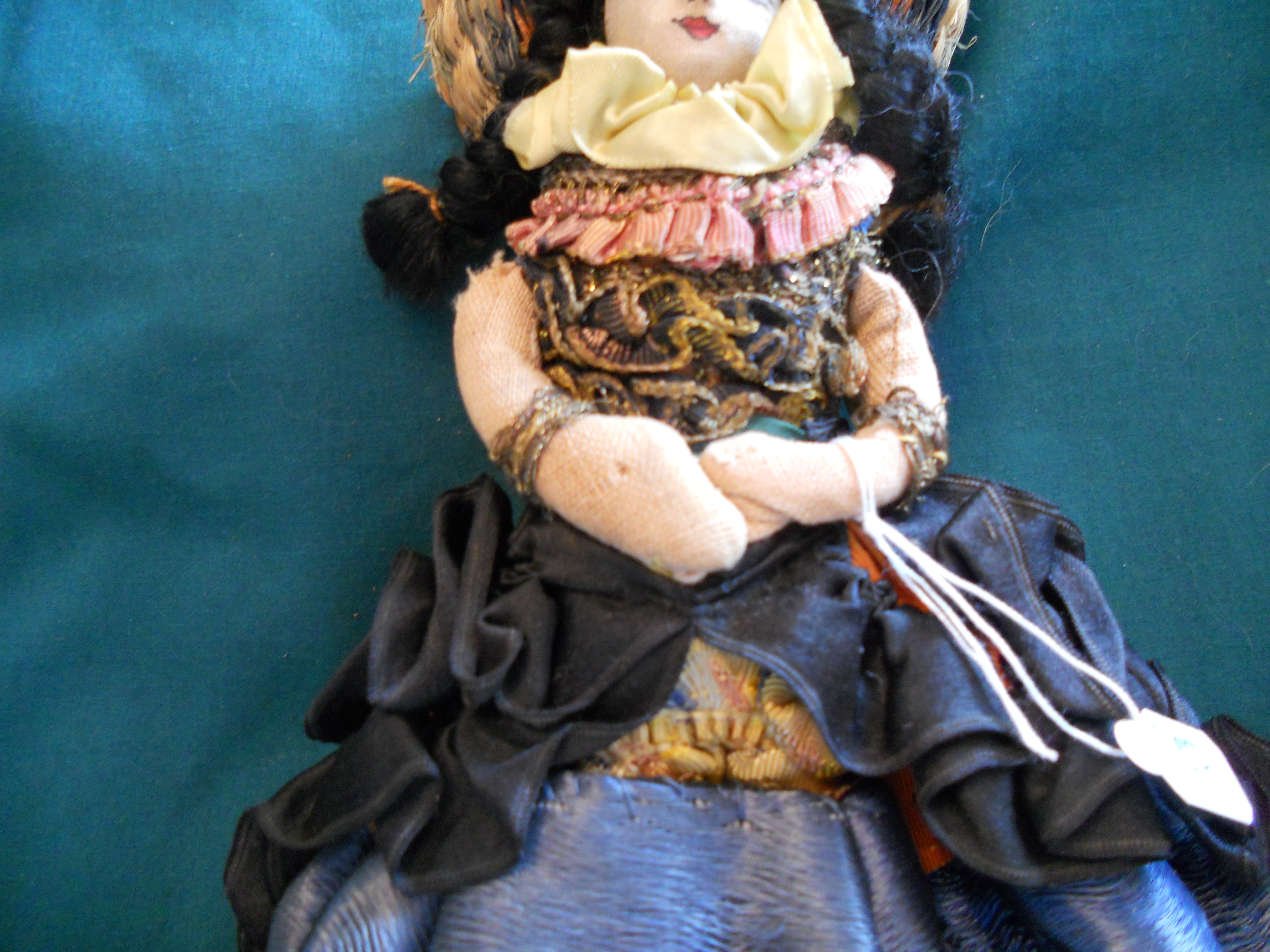 Spanish Dressed Cloth Doll Vintage