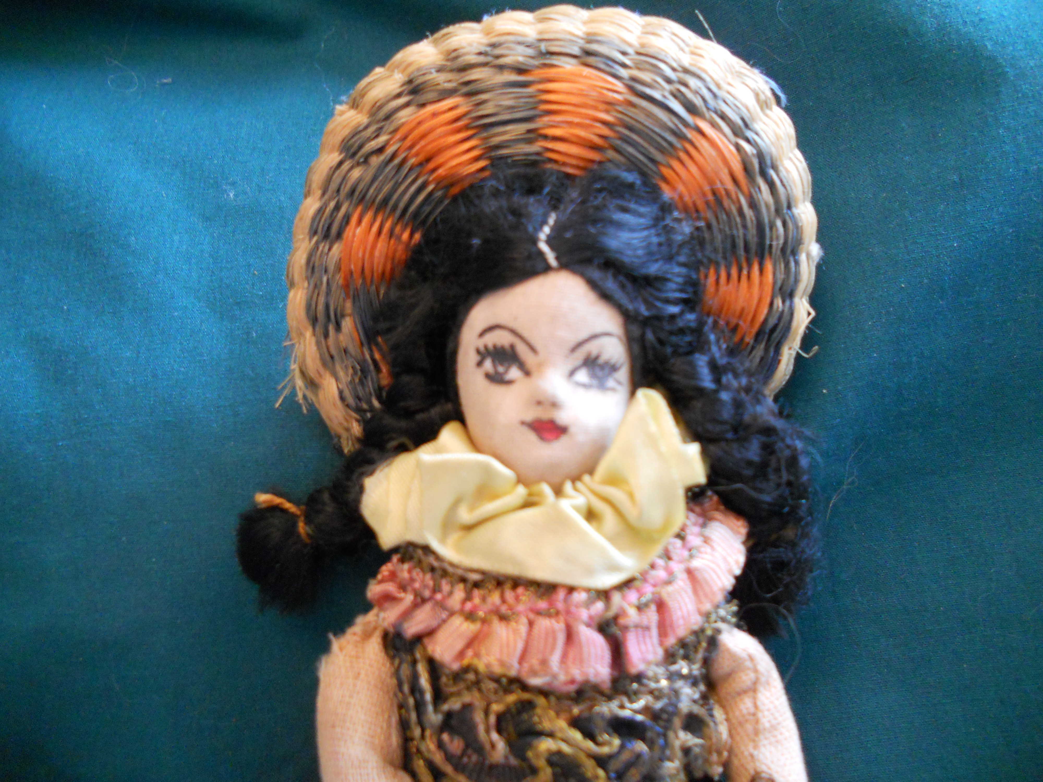 Spanish Dressed Cloth Doll Vintage