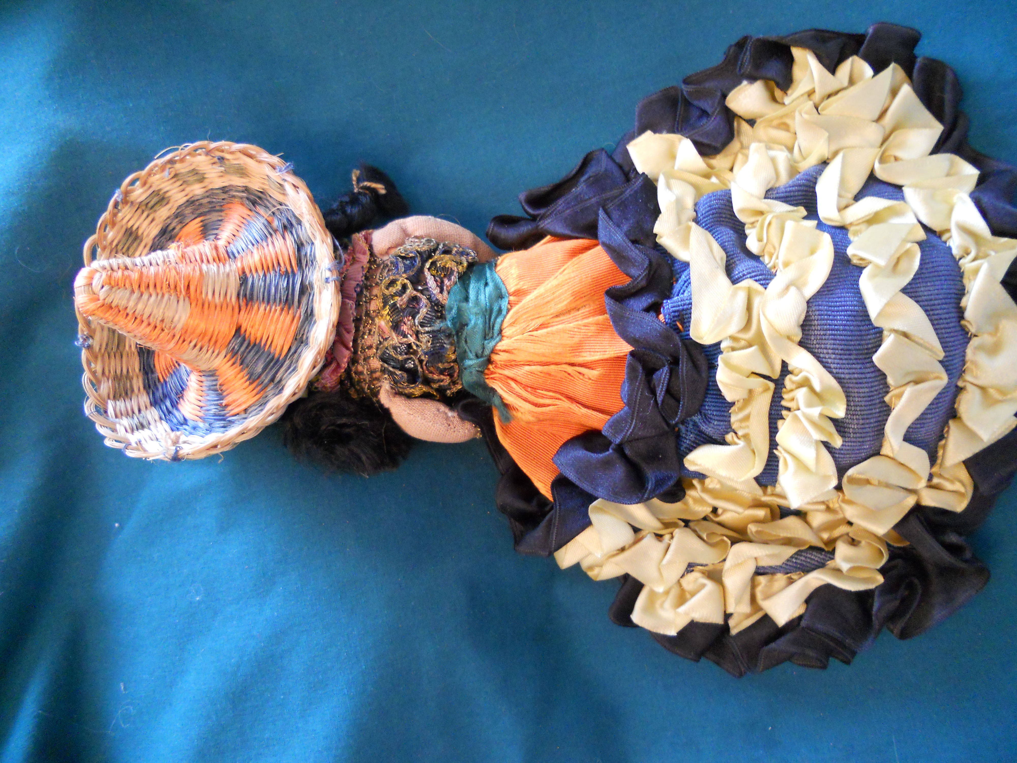 Spanish Dressed Cloth Doll Vintage
