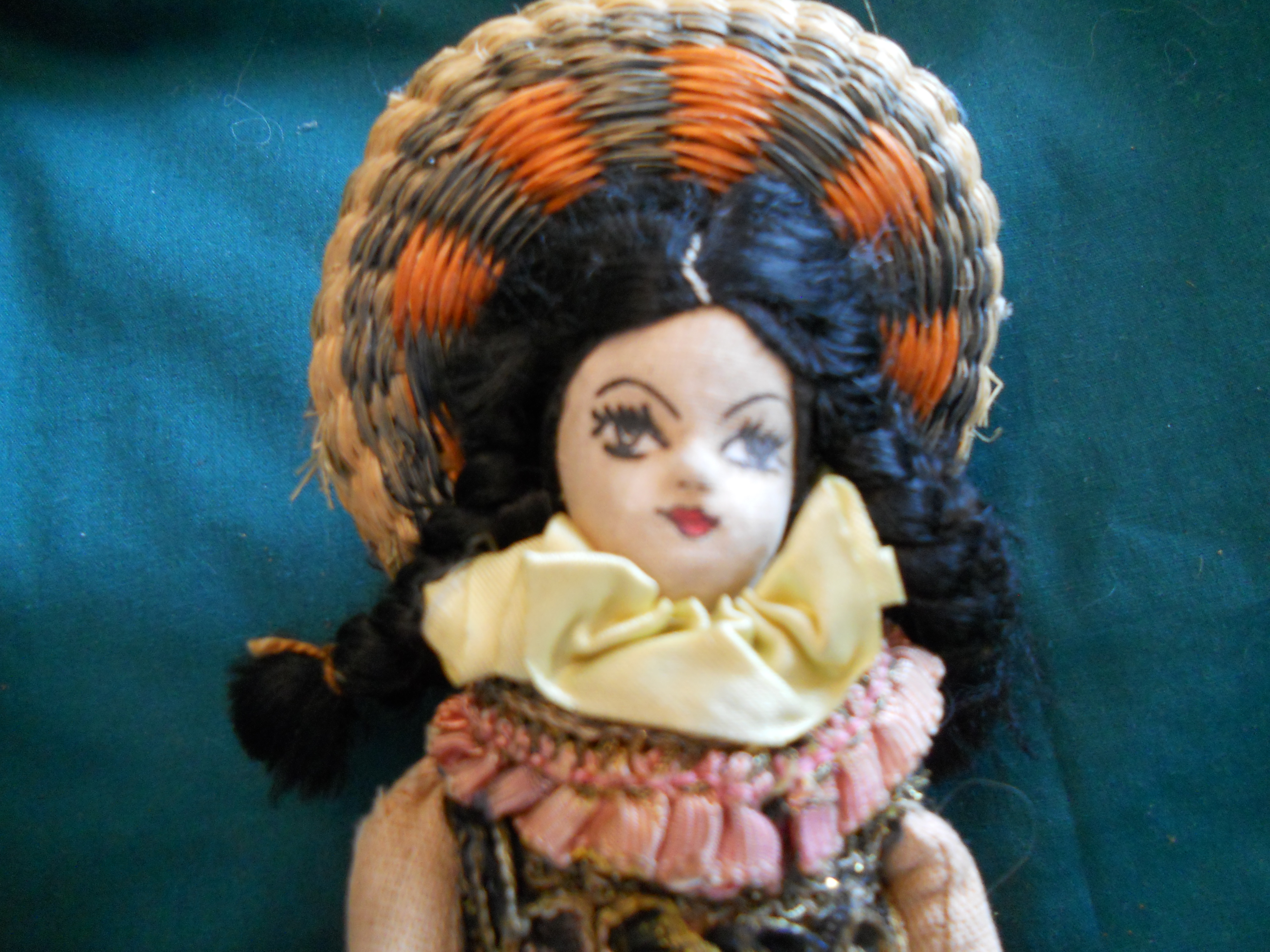 Spanish Dressed Cloth Doll Vintage