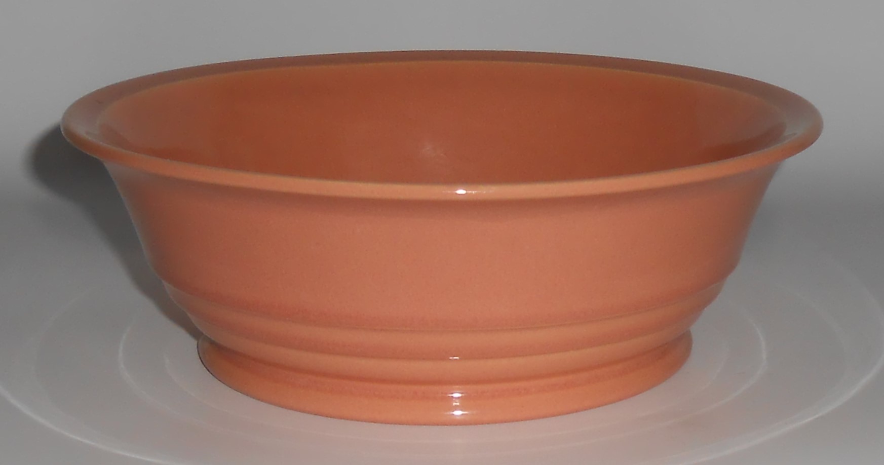 Franciscan Pottery Montecito Gloss Coral Vegetable Bowl