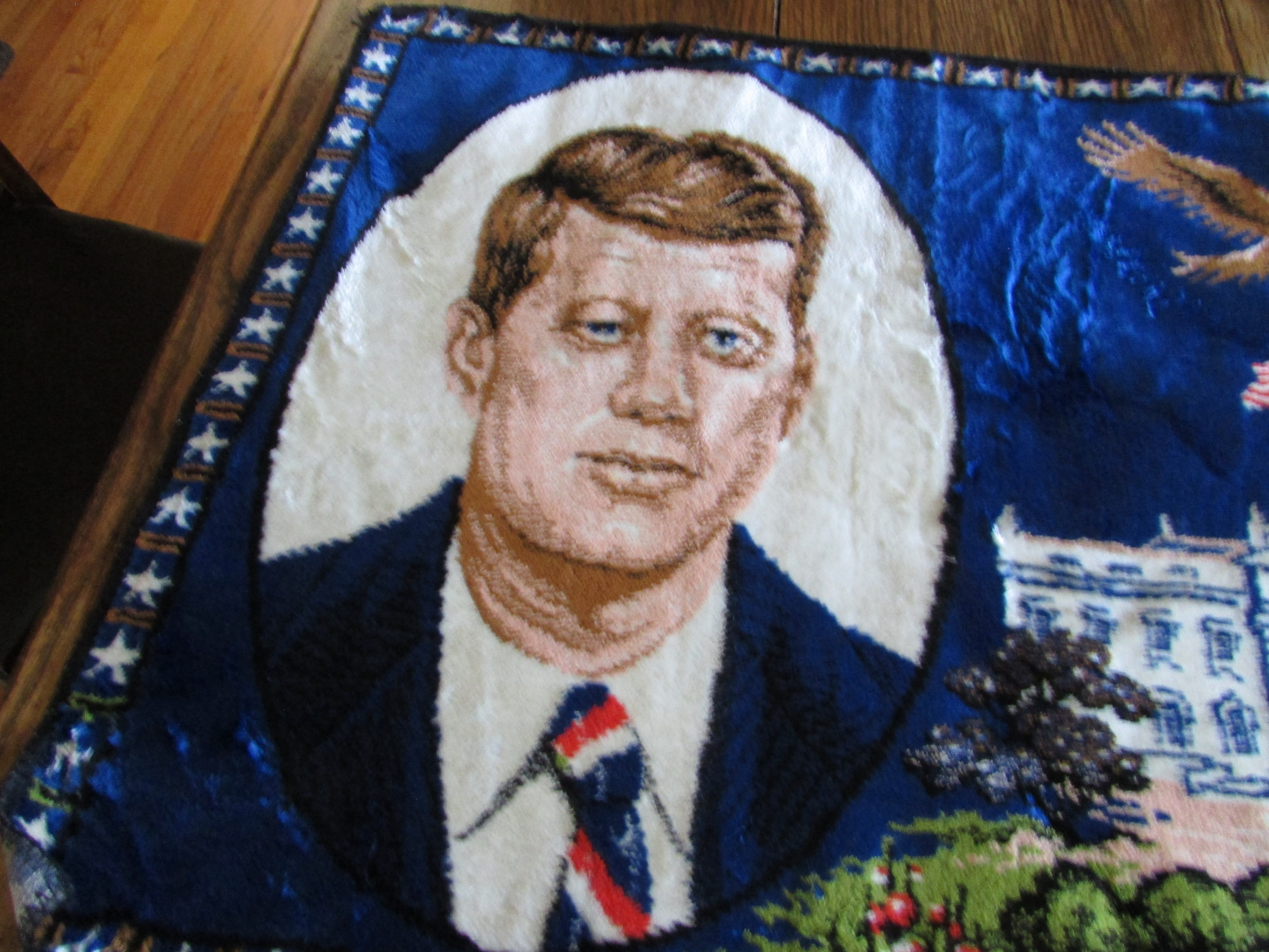 J F Kennedy and Robert Kennedy Tapestry