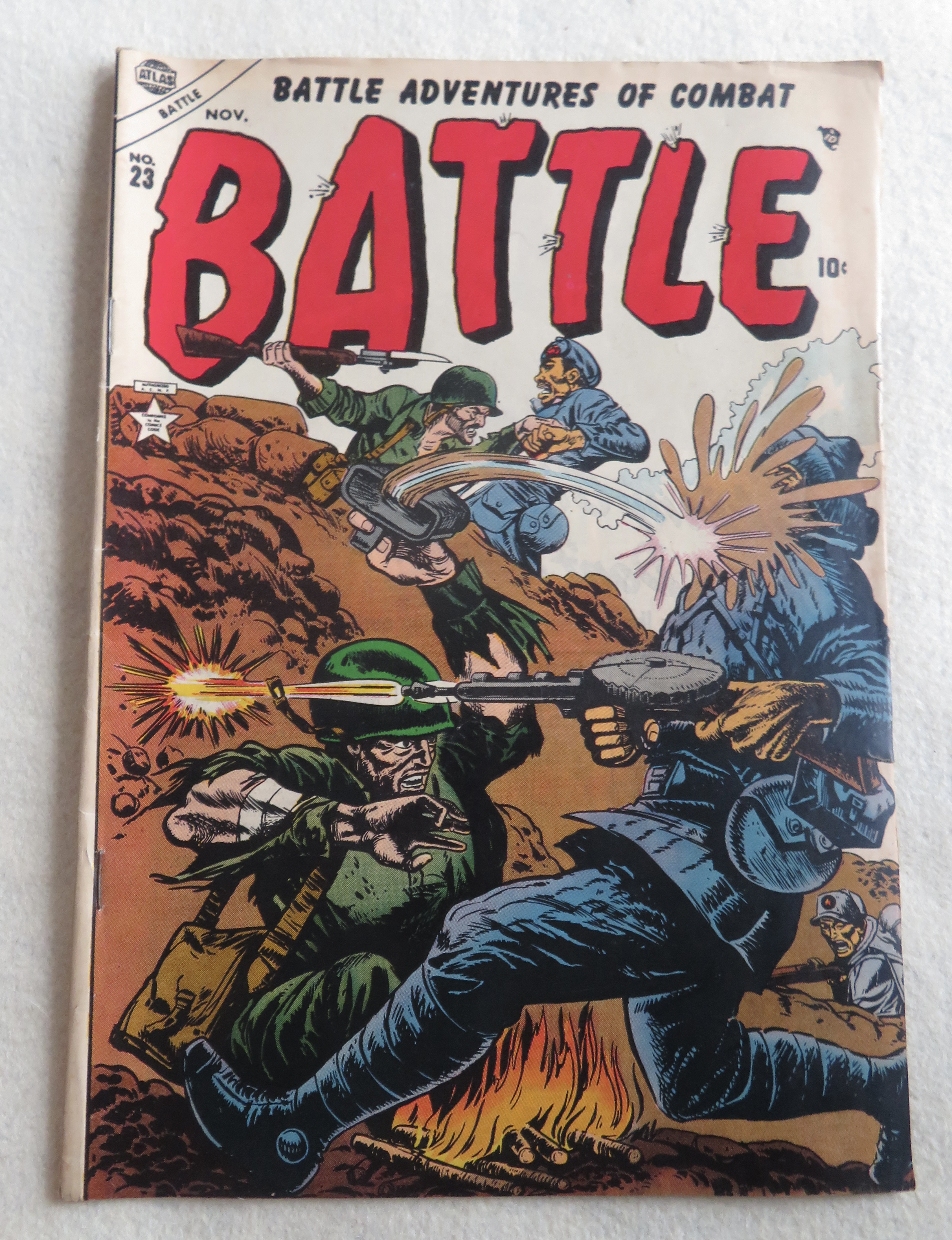 Battle Comic November 1953 Tong Tu Pass