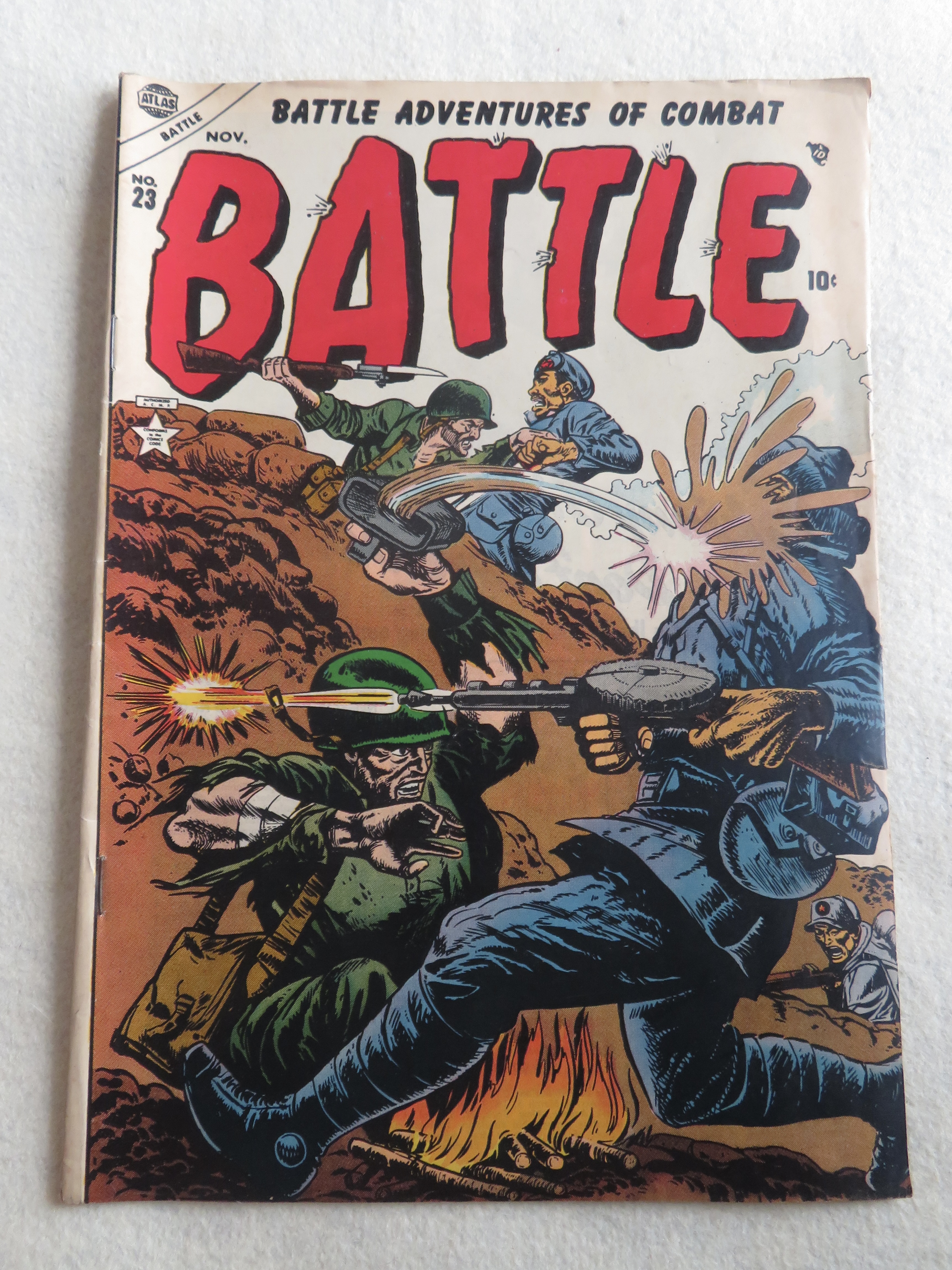 Battle Comic November 1953 Tong Tu Pass