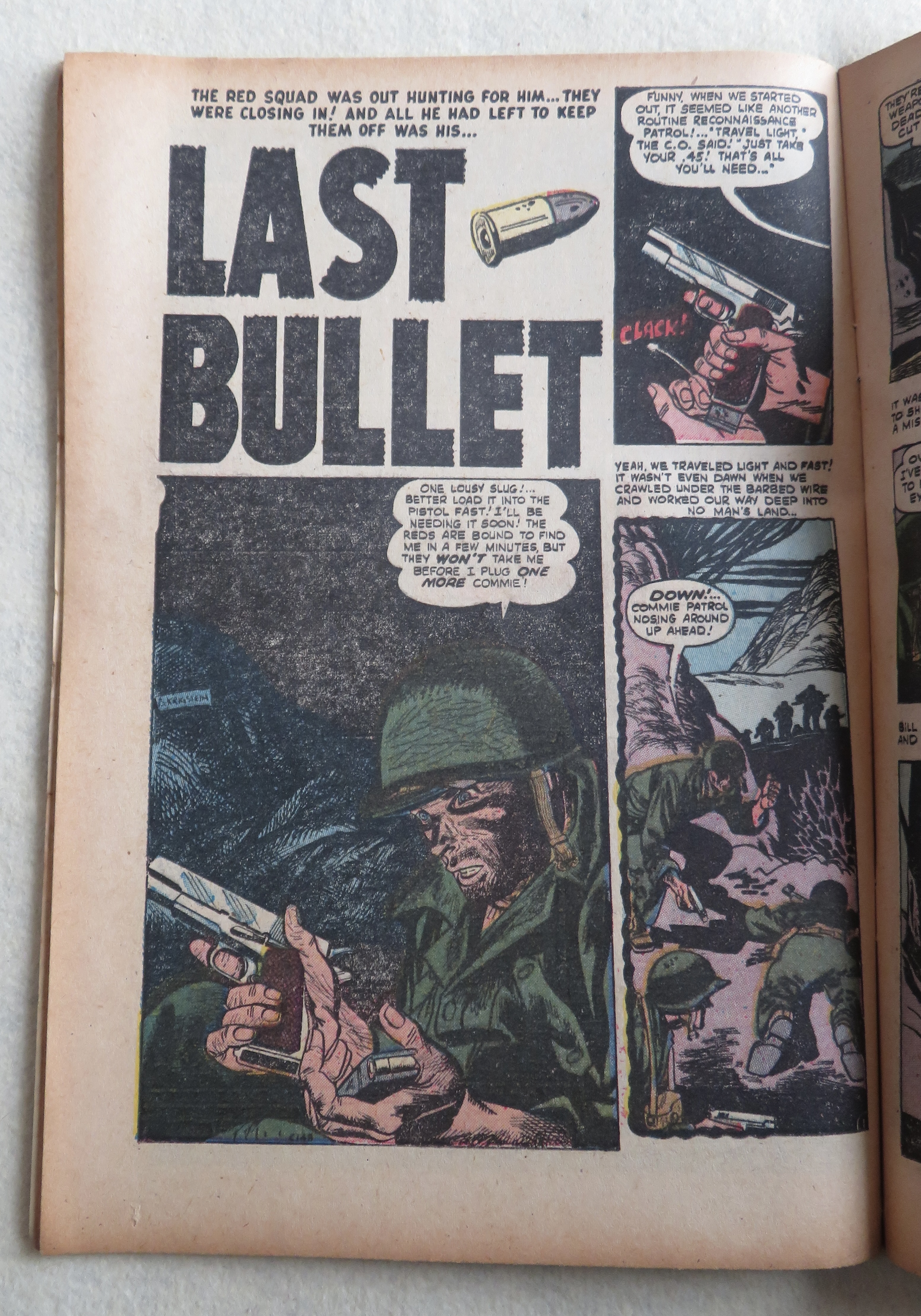 Battle Comic November 1953 Tong Tu Pass