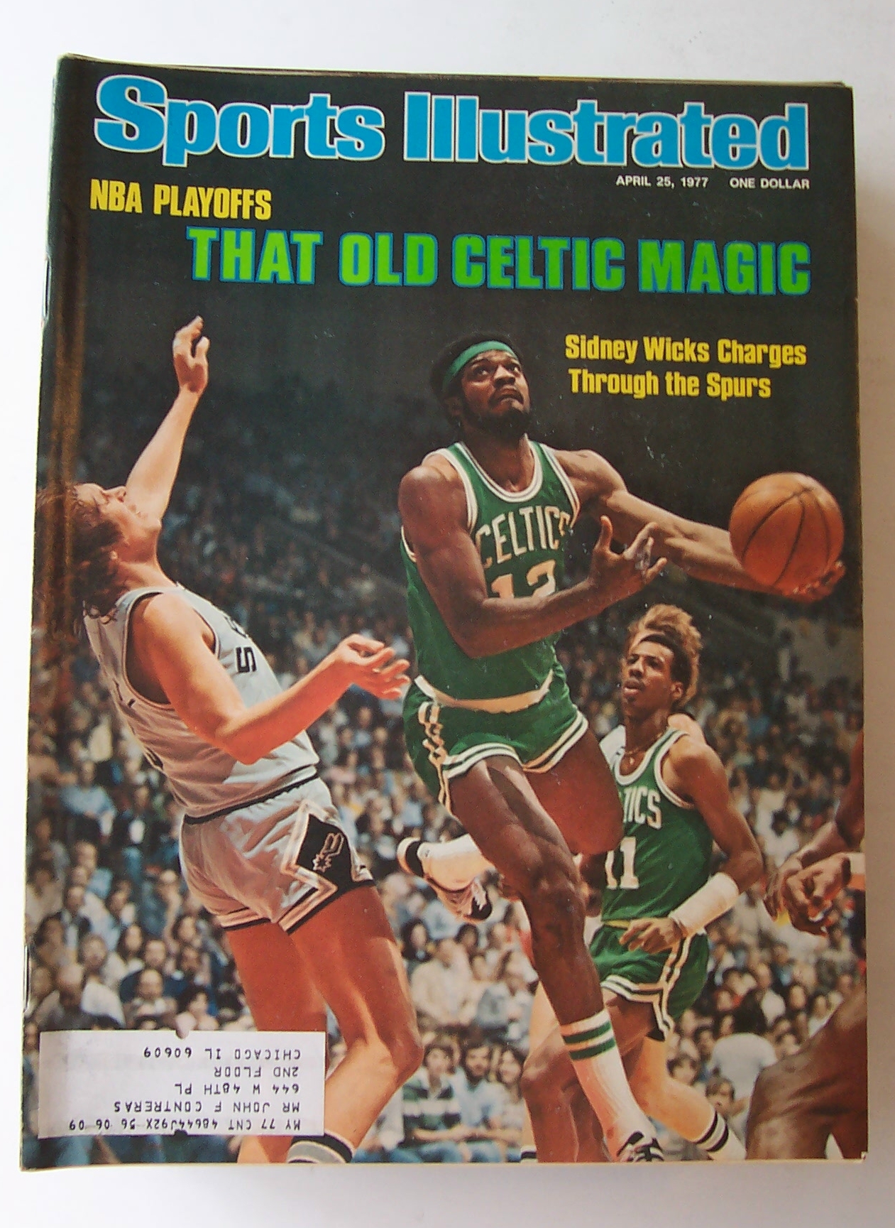 Sports Illustrated Magazine-April 25, 1977-Sidney Wicks