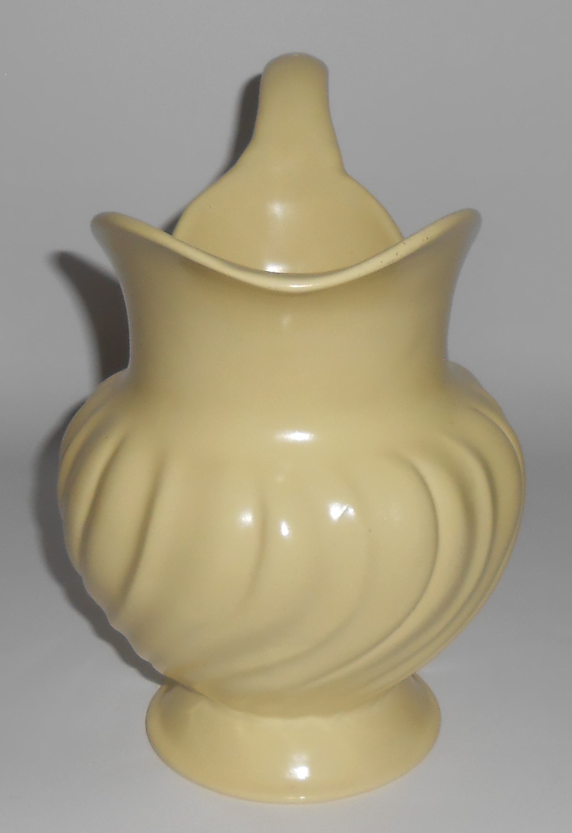 Franciscan Pottery Coronado Satin Yellow Water Pitcher