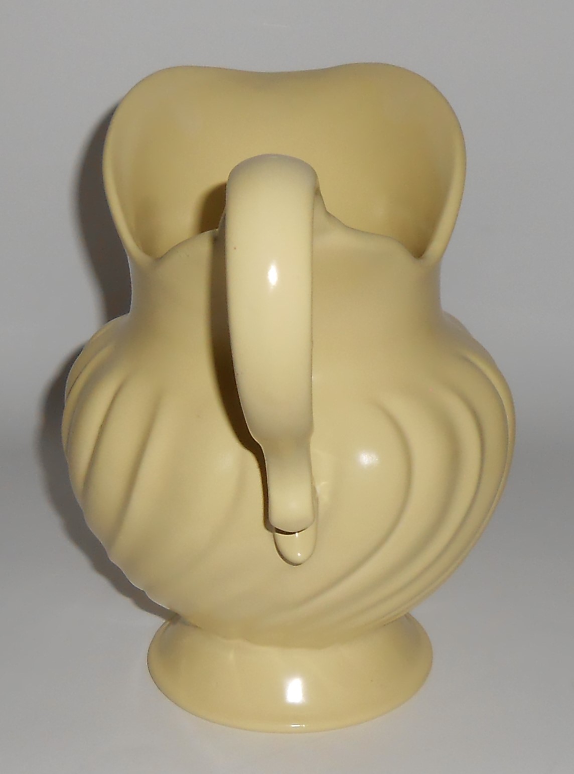 Franciscan Pottery Coronado Satin Yellow Water Pitcher