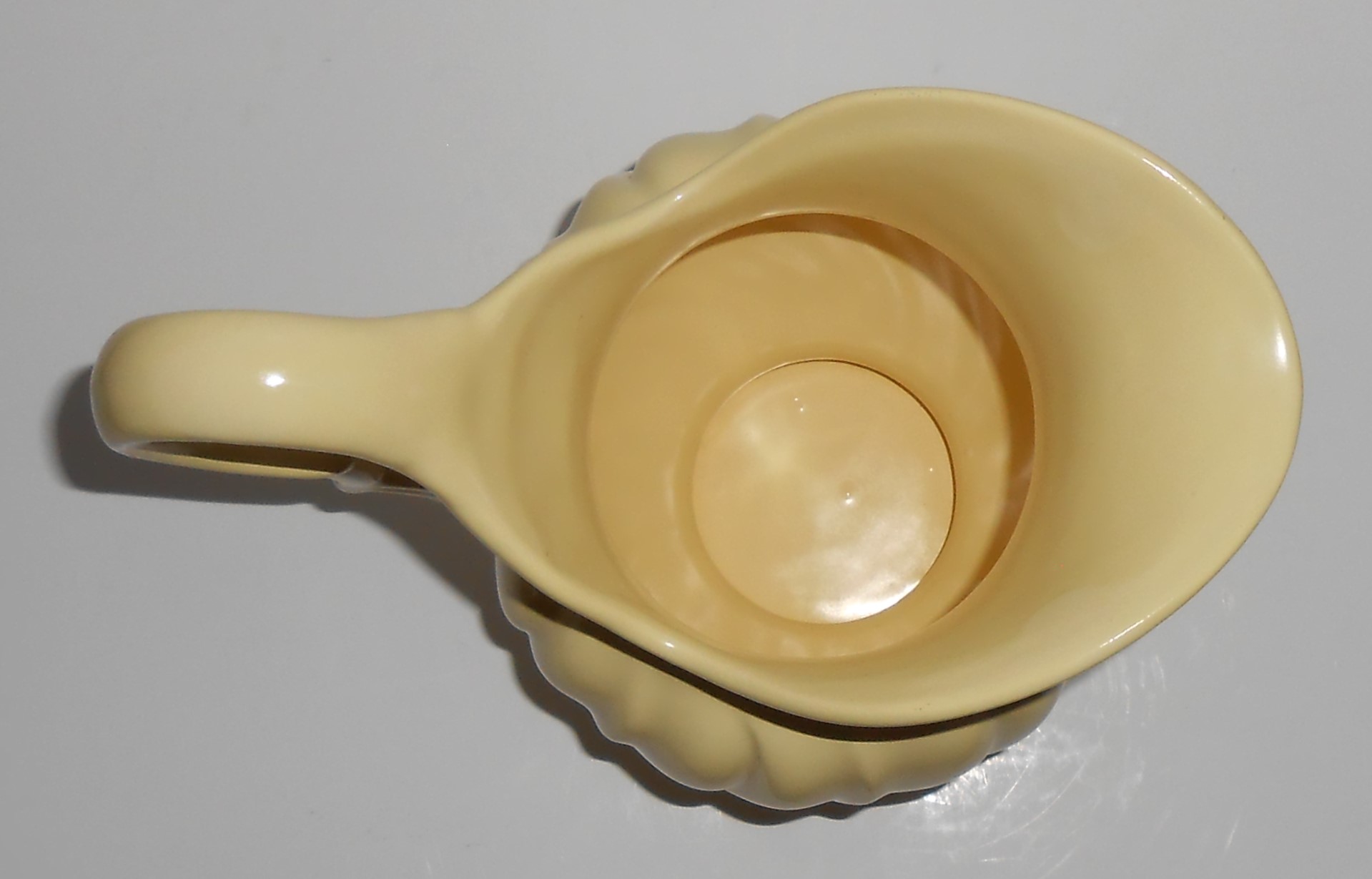 Franciscan Pottery Coronado Satin Yellow Water Pitcher