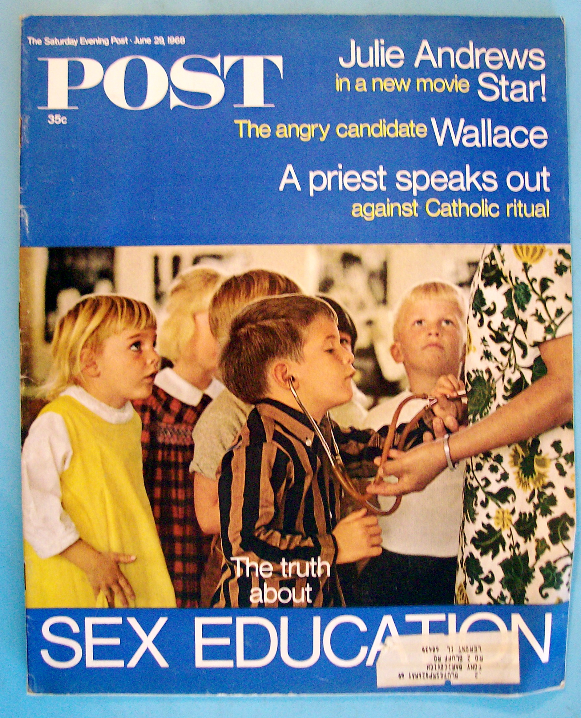 Saturday Evening Post Magazine June 29, 1968