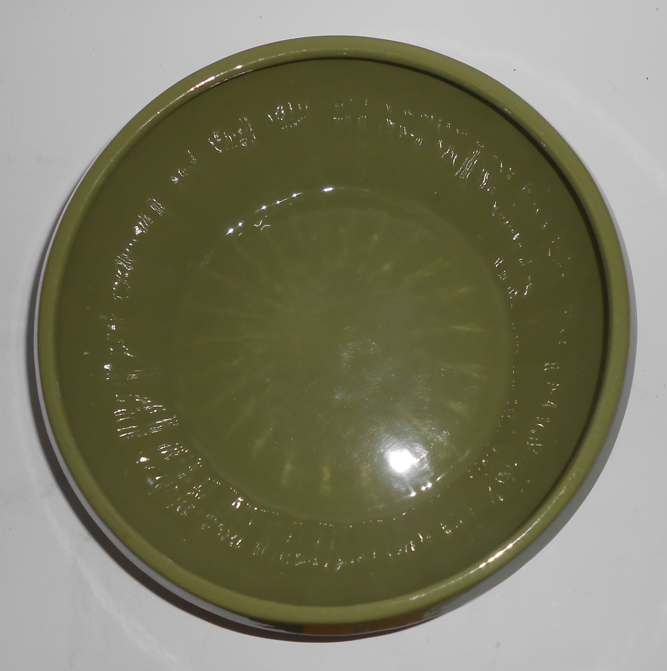 VINTAGE Winfield China Pottery Green/White Duotone Vege