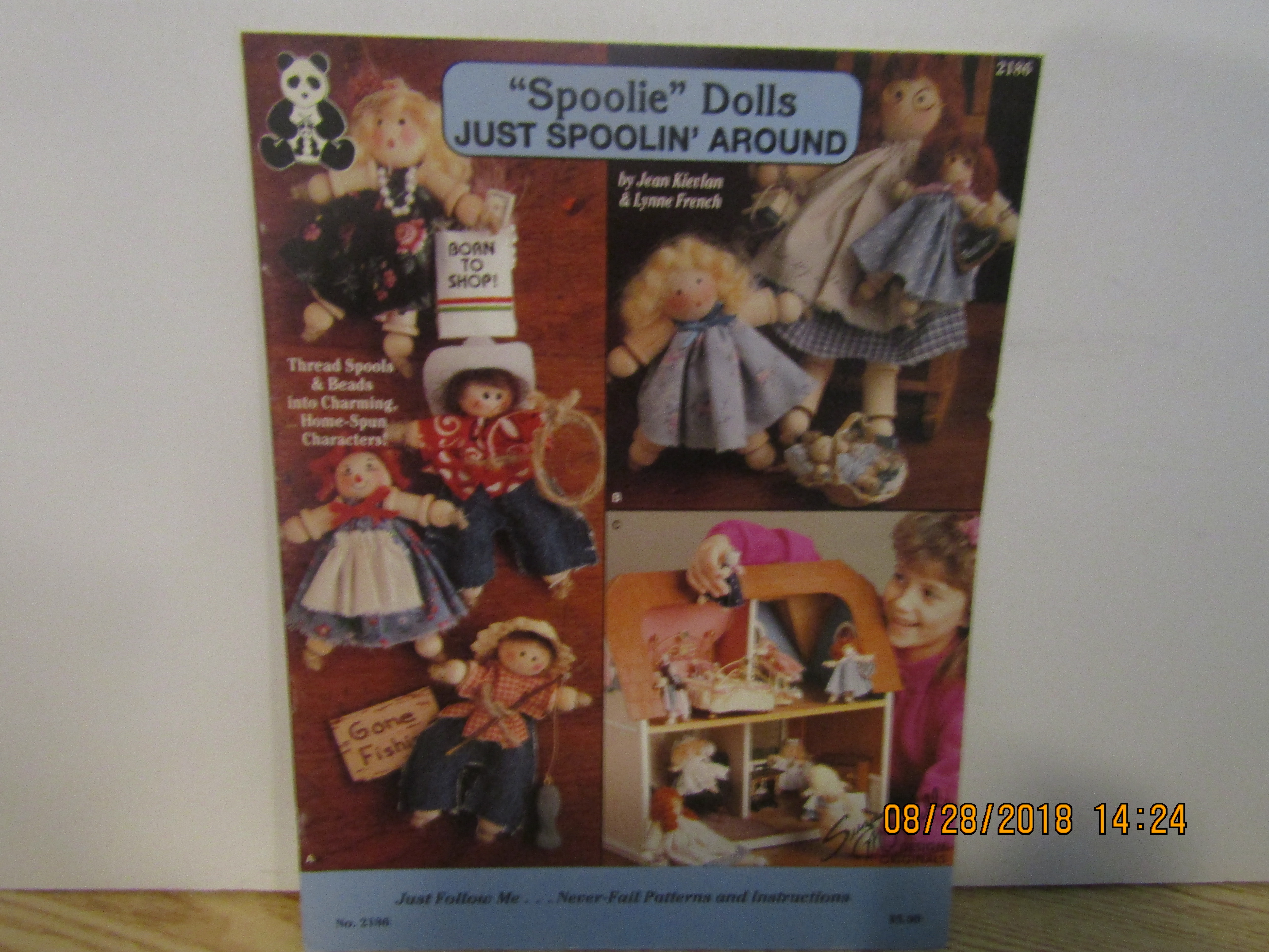 Design Original Spoolie Dolls Just Spoolin'Around #2186