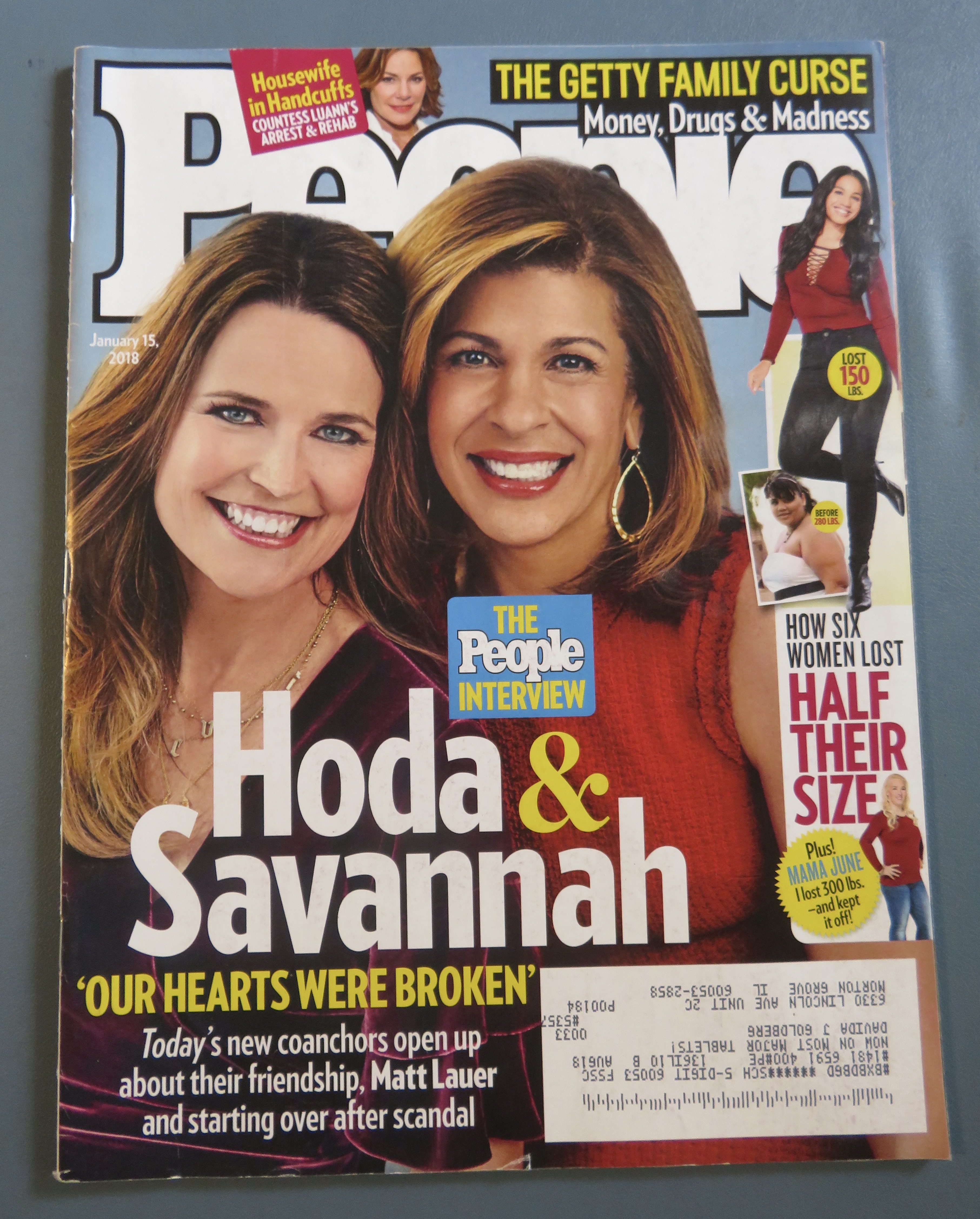 People Magazine January 15, 2018 Hoda & Savannah