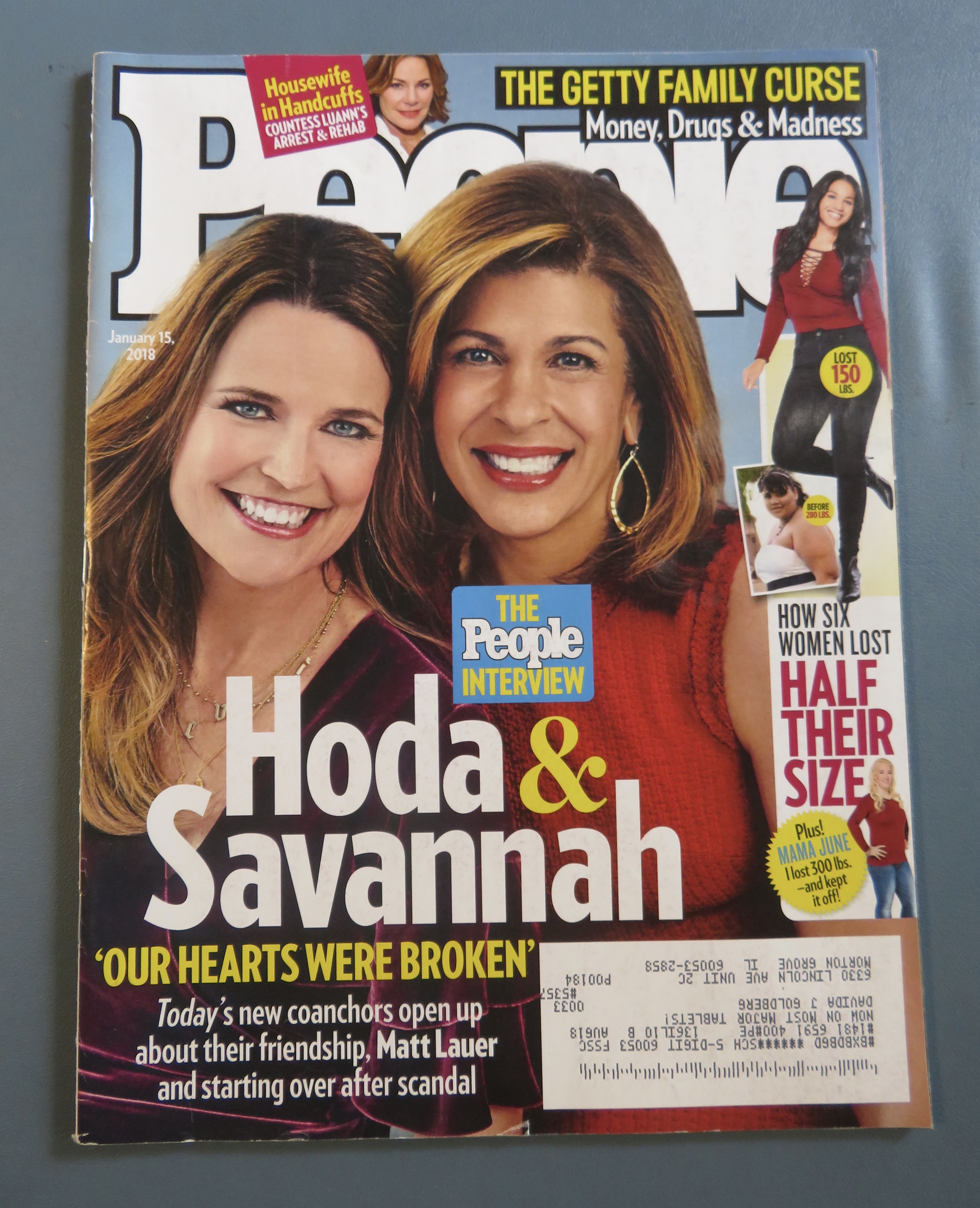 People Magazine January 15, 2018 Hoda & Savannah