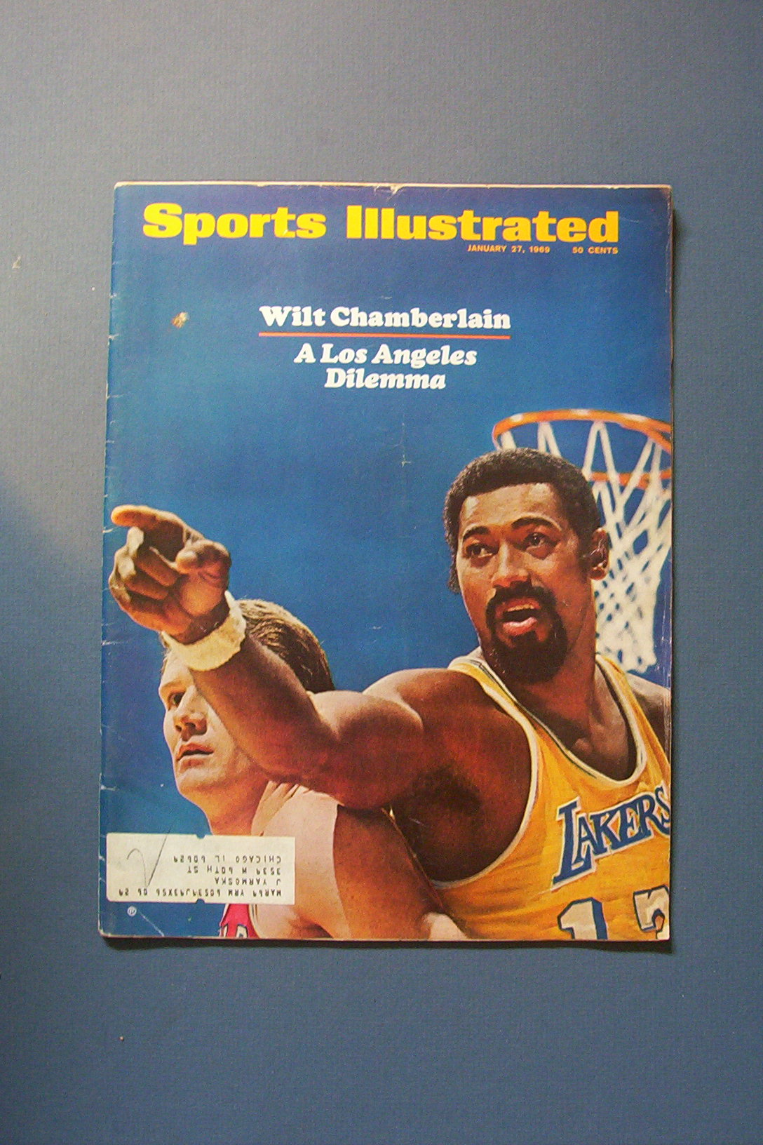 Sports Illustrated Magazine-Jan 27, 1969-W. Chamberlain