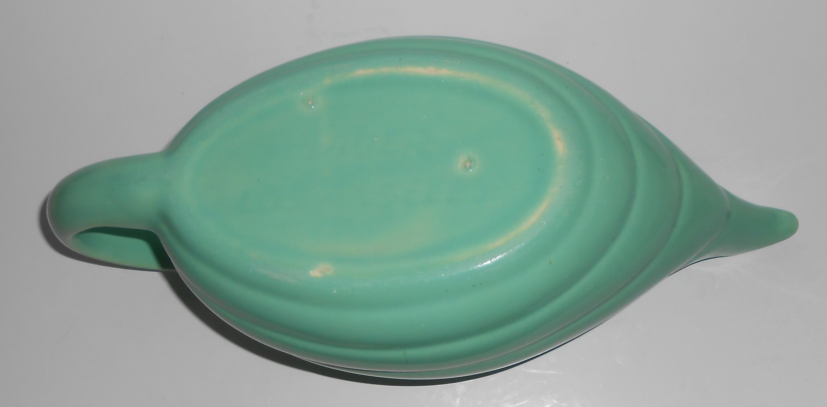 VINTAGE Bauer Pottery Gloss Pastel Kitchenware Lt Green