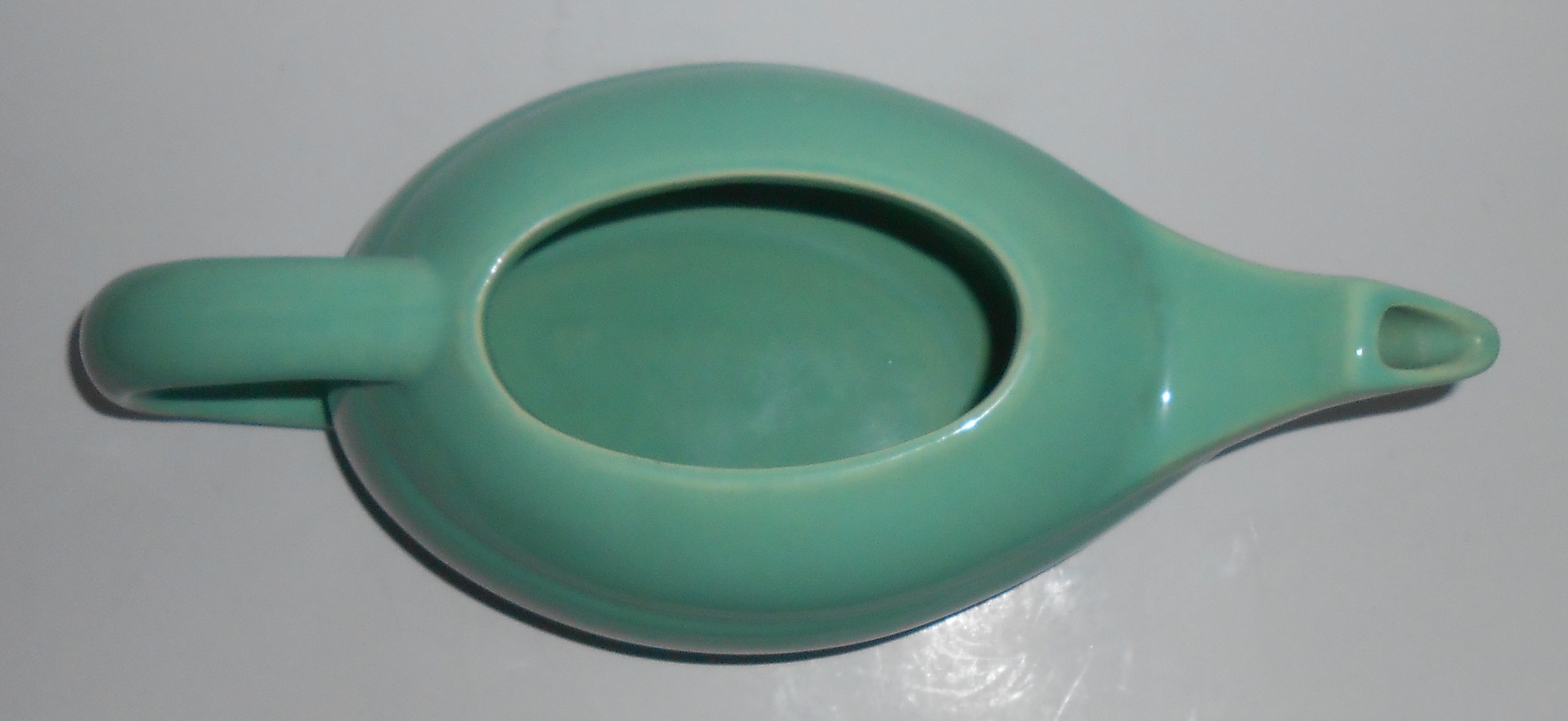 VINTAGE Bauer Pottery Gloss Pastel Kitchenware Lt Green