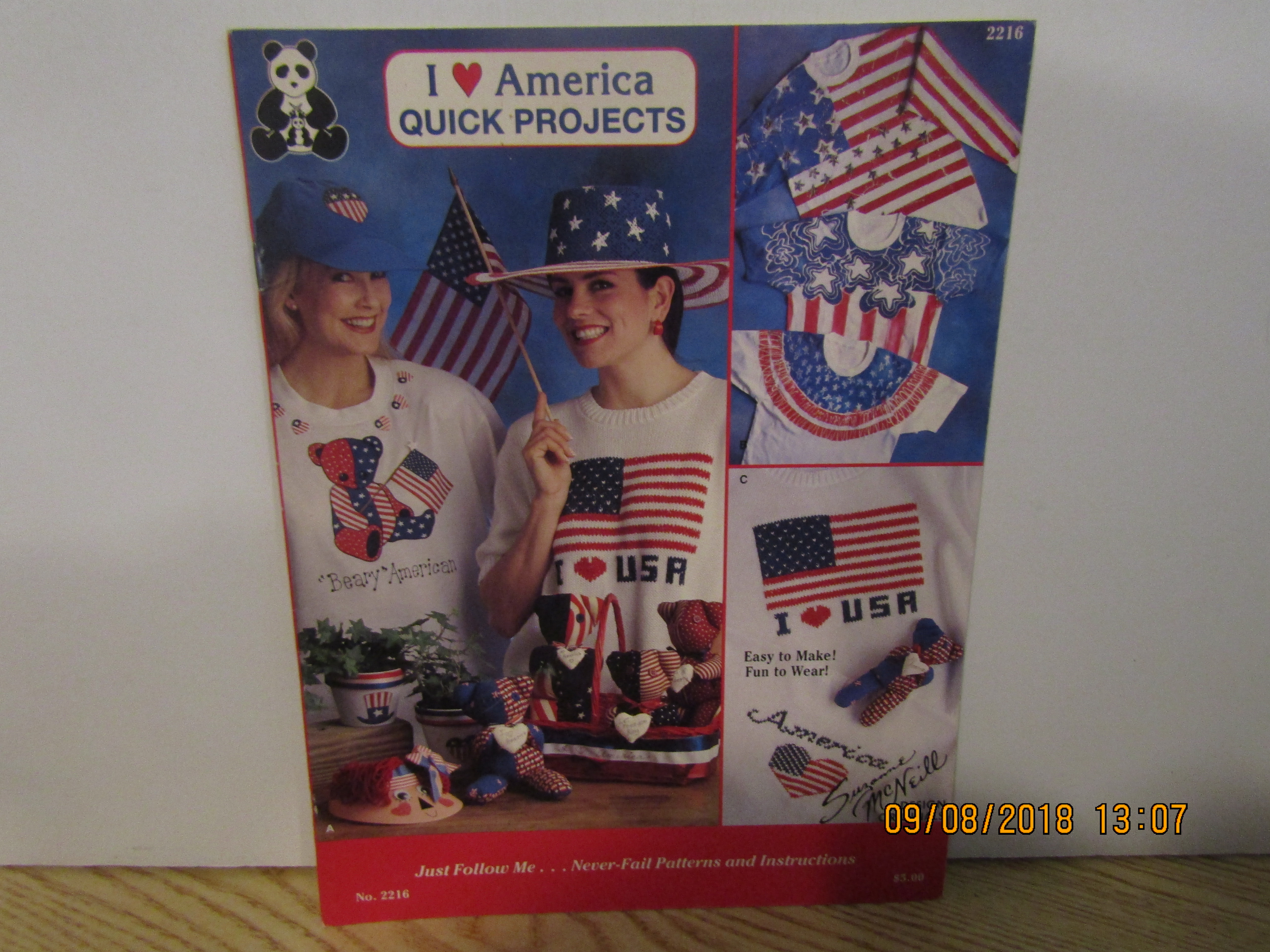 Design Original I Heart America Quick Projects #2216