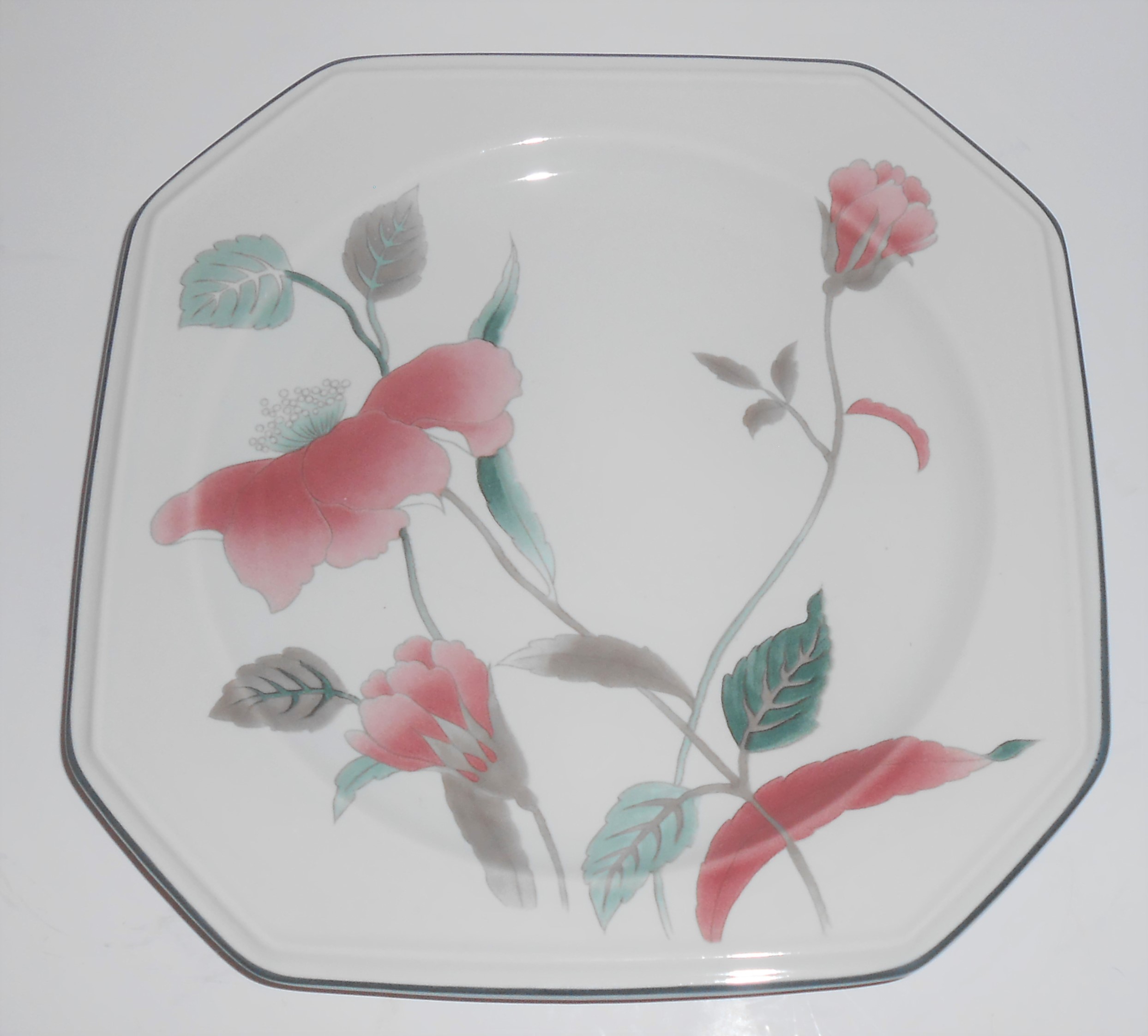 Mikasa China Silk Flowers Salad Plate