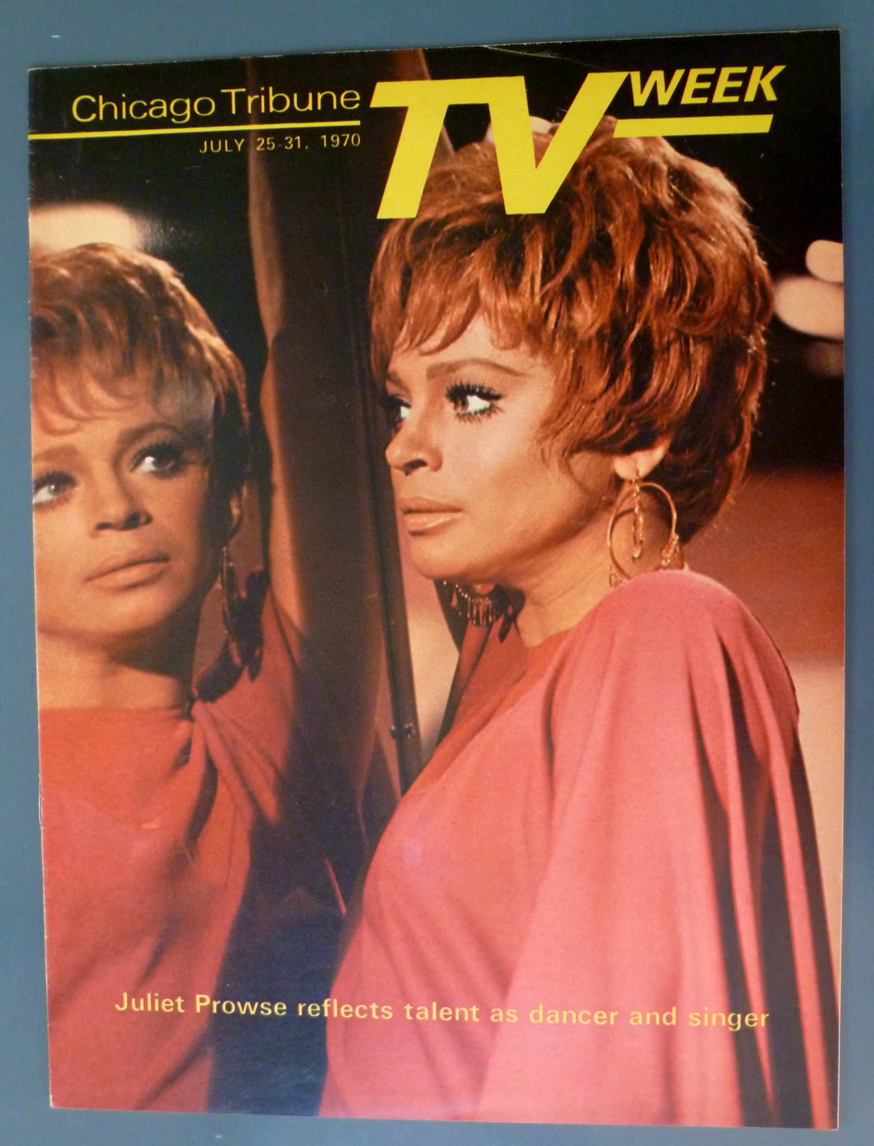 TV Week July 25-31, 1970 Juliet Prowse