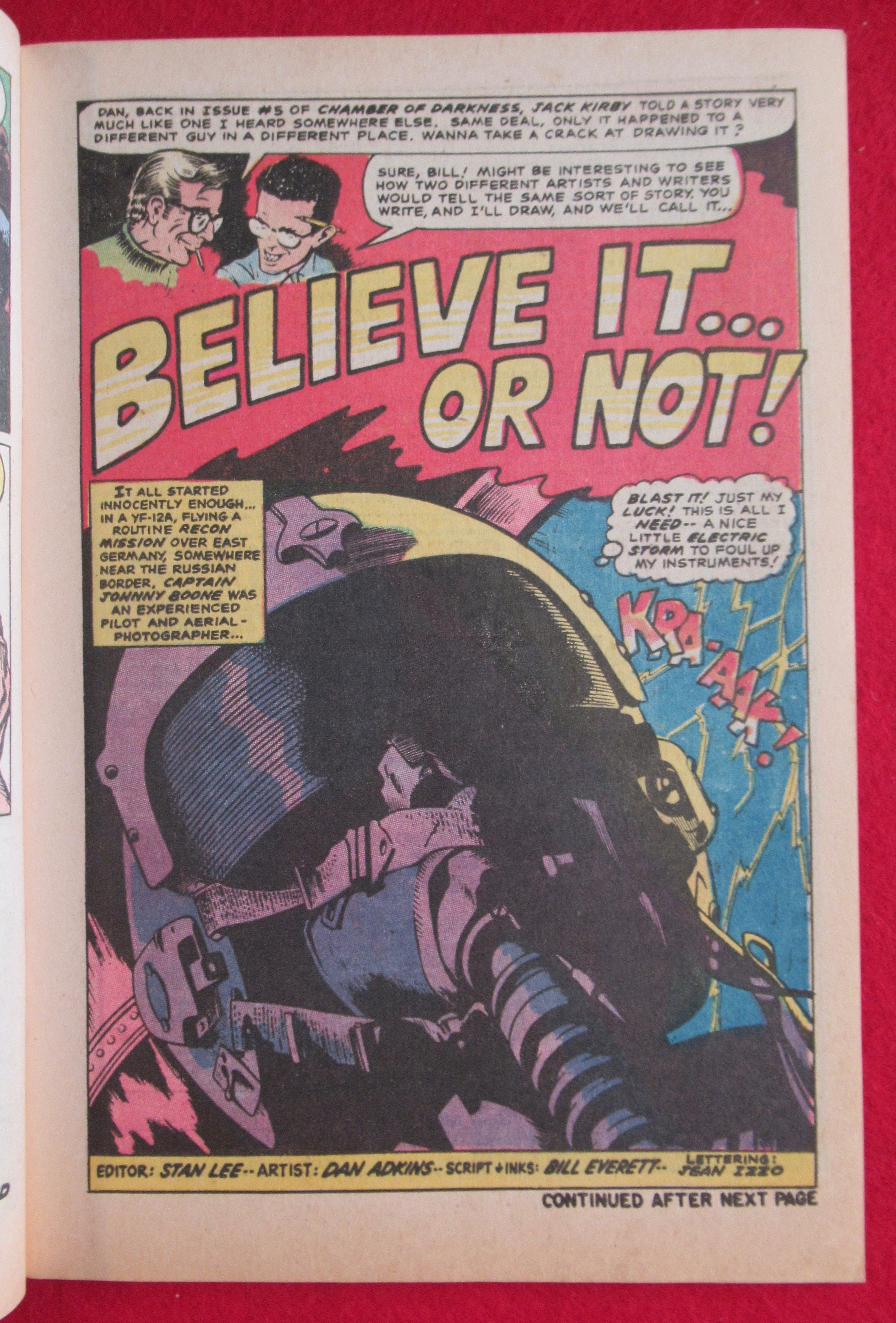 Chamber Of Darkness Comic December 1970 Invisible