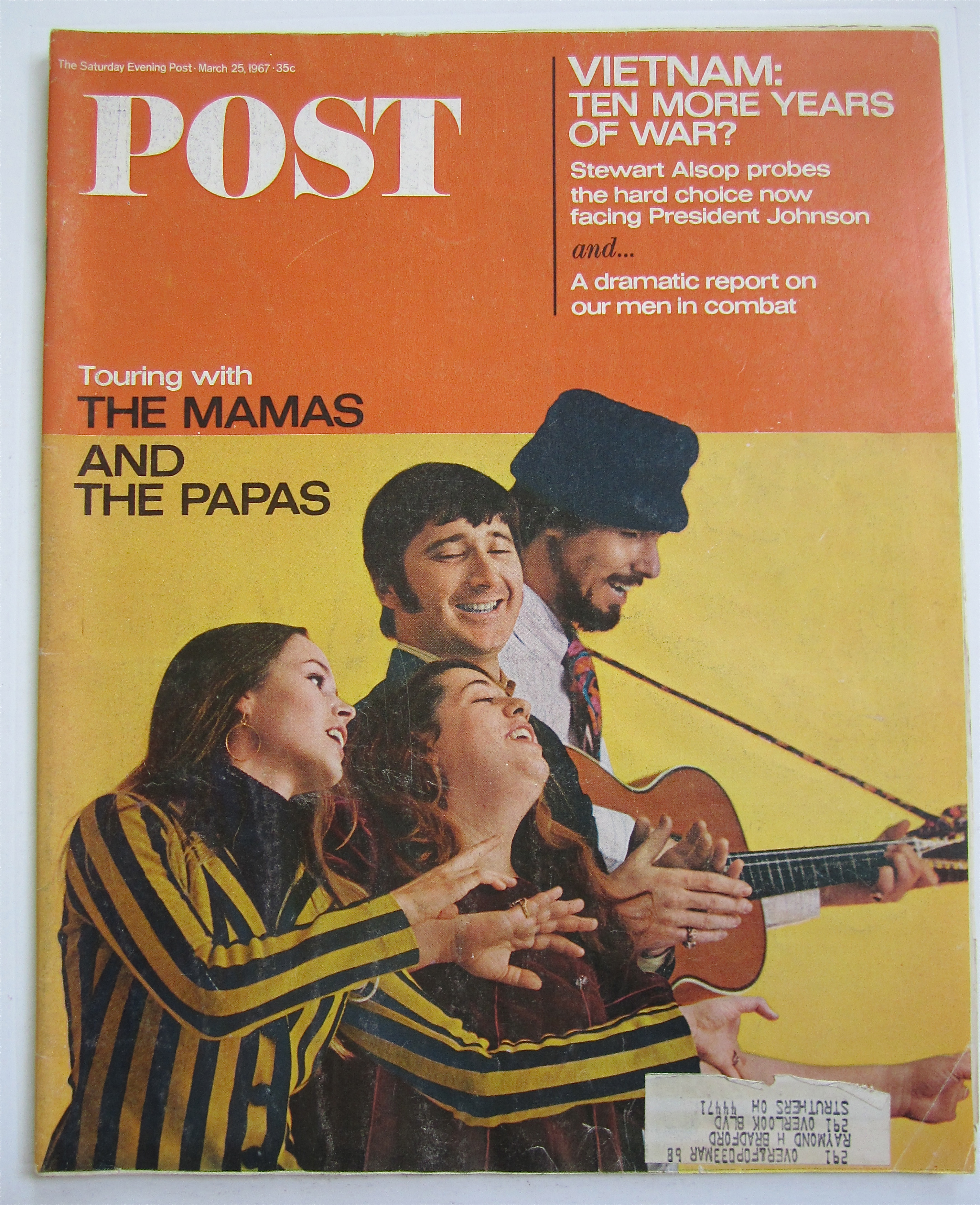 Saturday Evening Post Magazine-March 25, 1967-Vietnam
