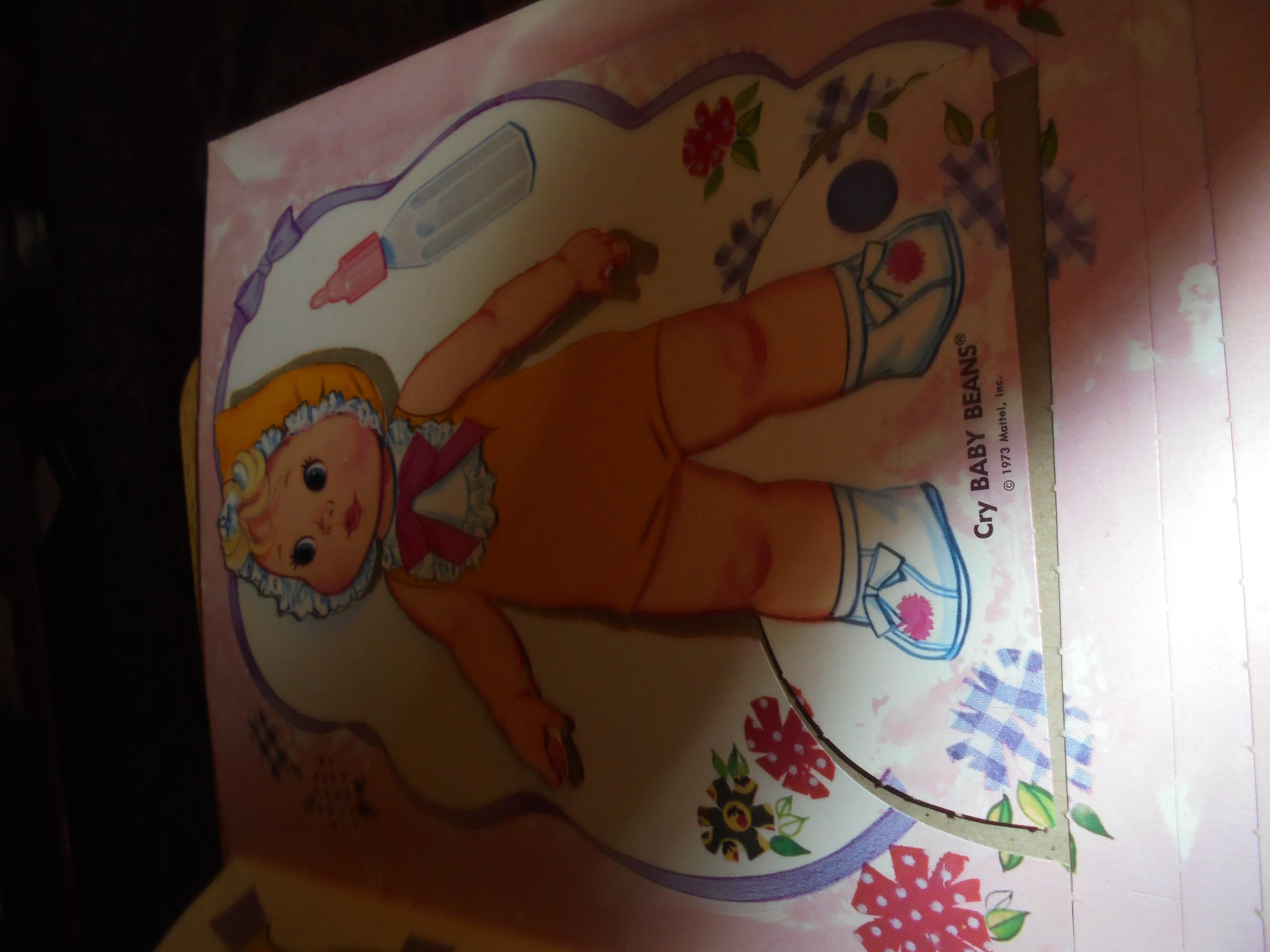 Baby Beans Paper Dolls Whitman 1973