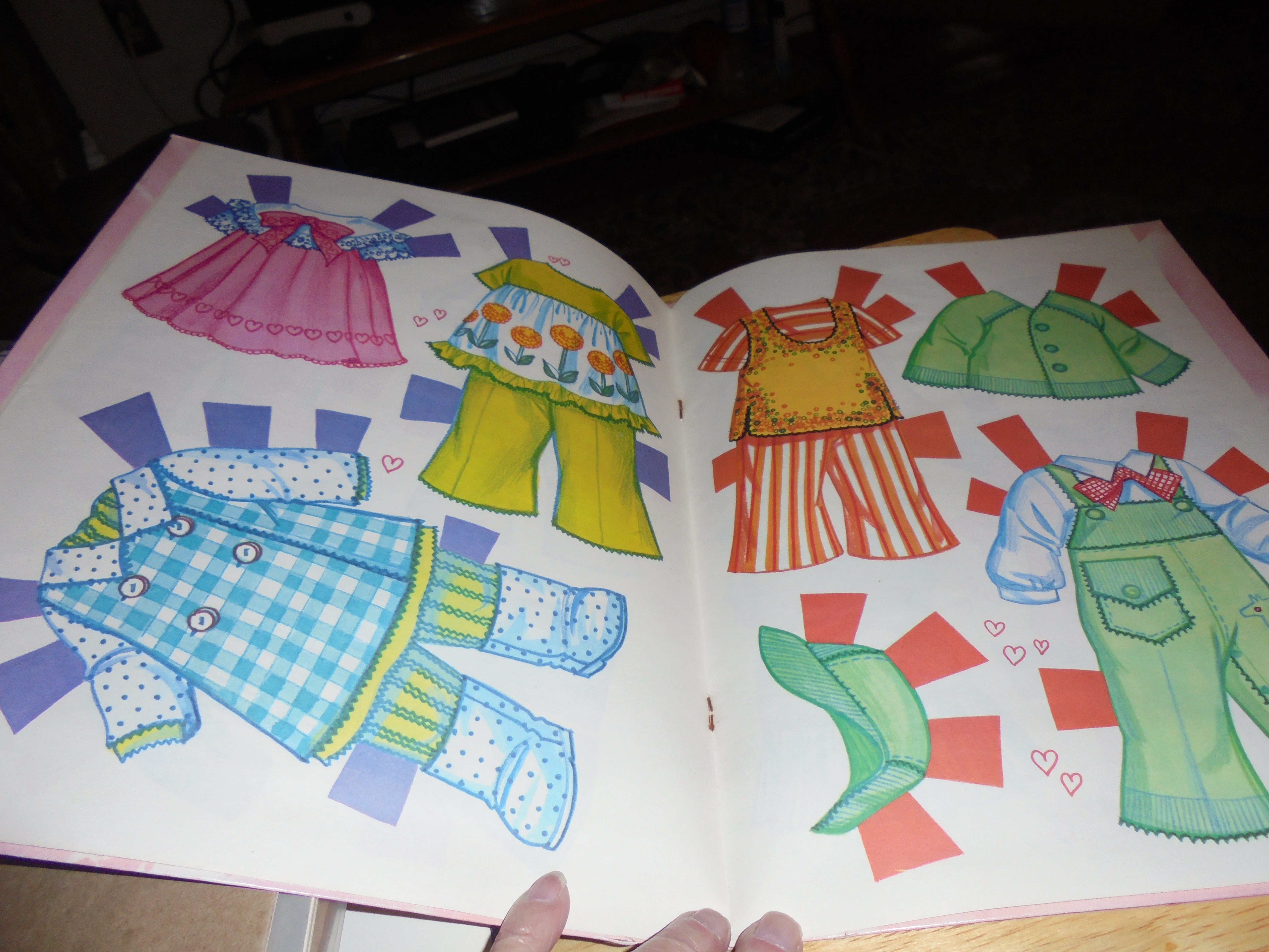 Baby Beans Paper Dolls Whitman 1973