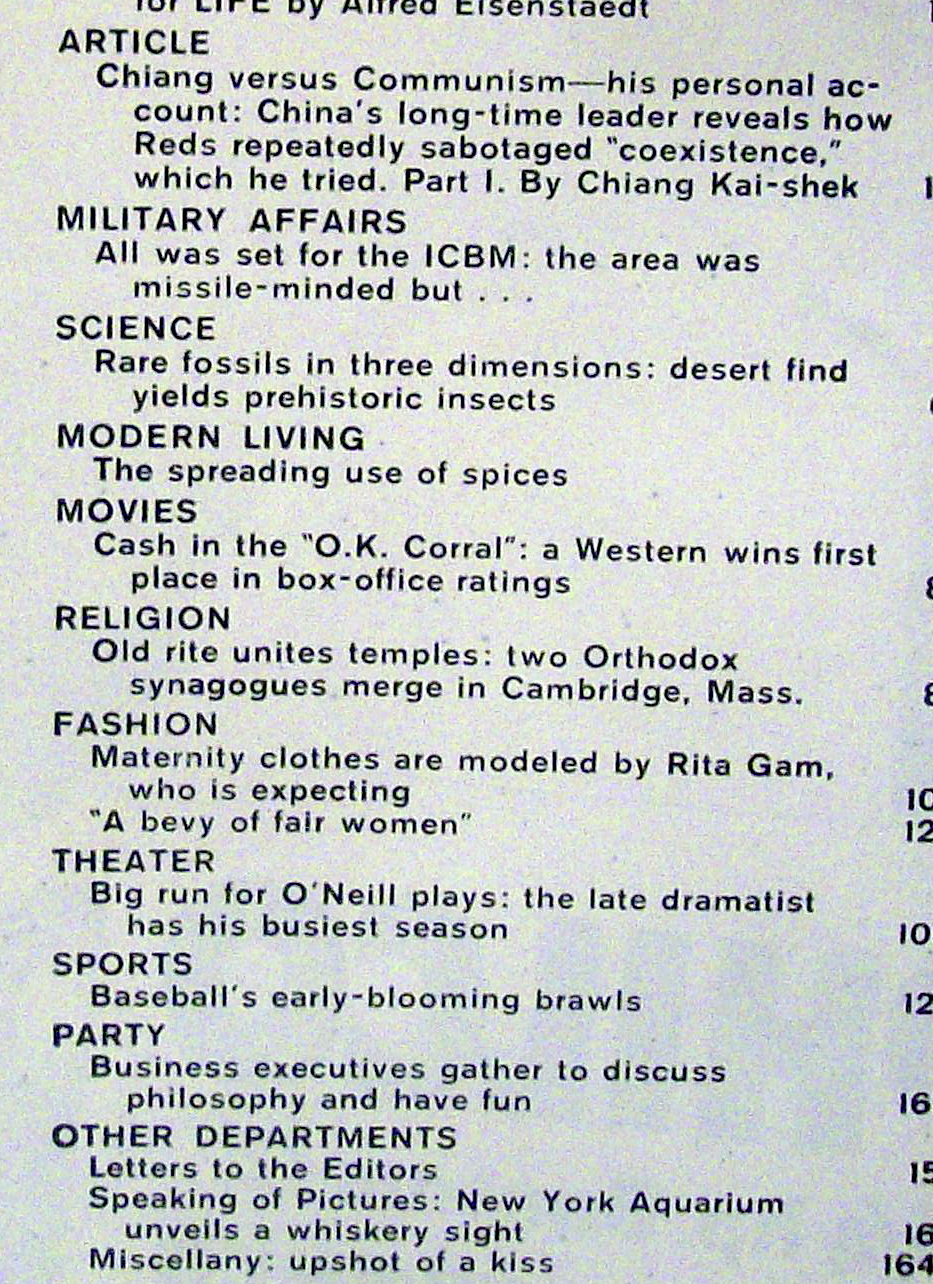 Life Magazine-June 24, 1957-Franco's Candidate